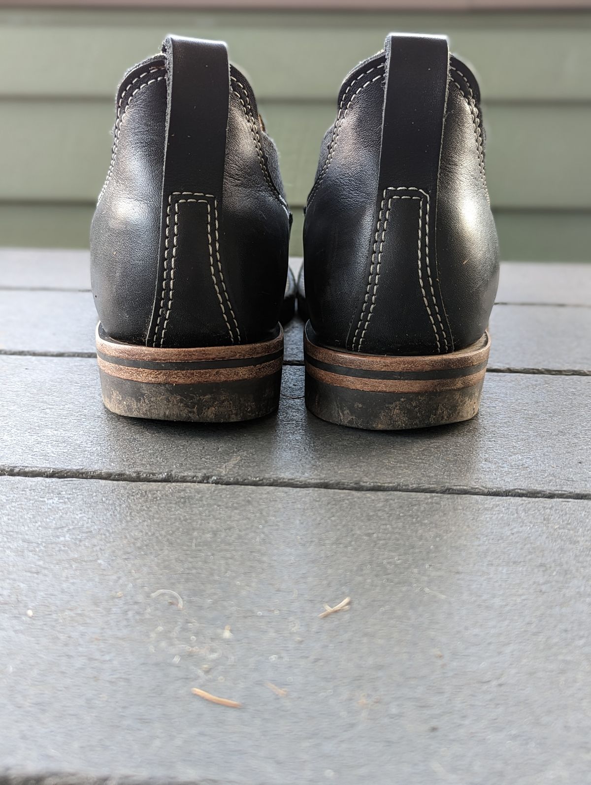 Photo by dreamboot on March 5, 2023 of the Wesco Romeo in Seidel Black Oil Tan.