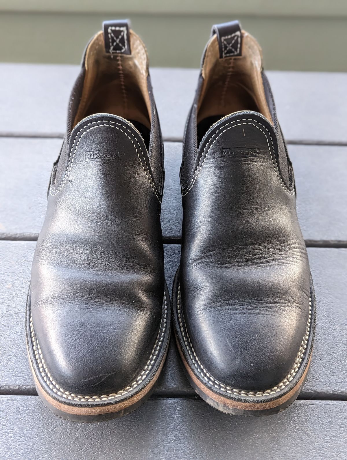 Photo by dreamboot on March 5, 2023 of the Wesco Romeo in Seidel Black Oil Tan.