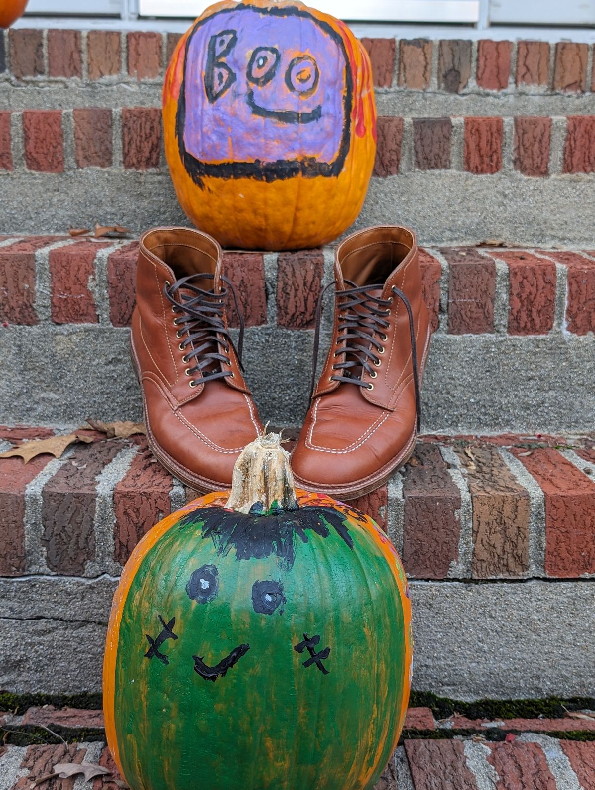 Photo by flypaper89 on November 5, 2023 of the Alden Indy Boot in Papaya Pegasus Calfskin.