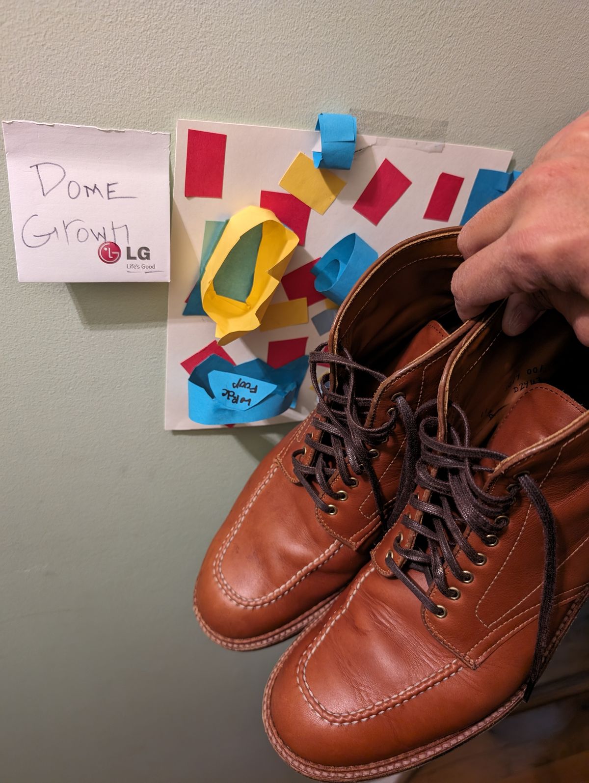Photo by flypaper89 on November 5, 2023 of the Alden Indy Boot in Papaya Pegasus Calfskin.