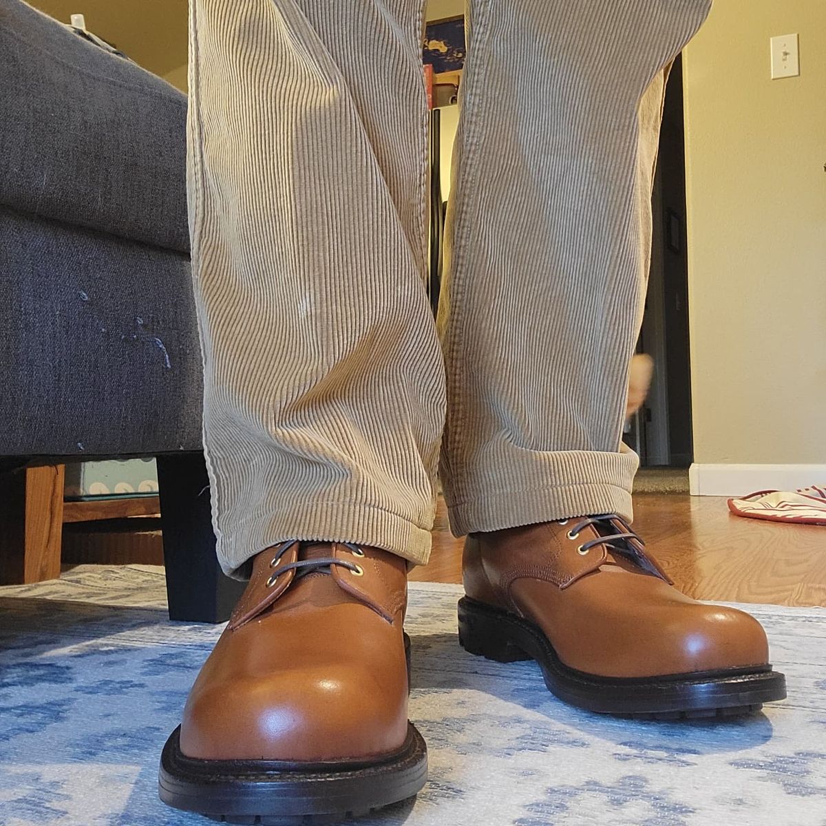 Photo by JoshankRedemption on November 28, 2024 of the Grant Stone Baroda in Badalassi Carlo Saddle Tan Minerva.