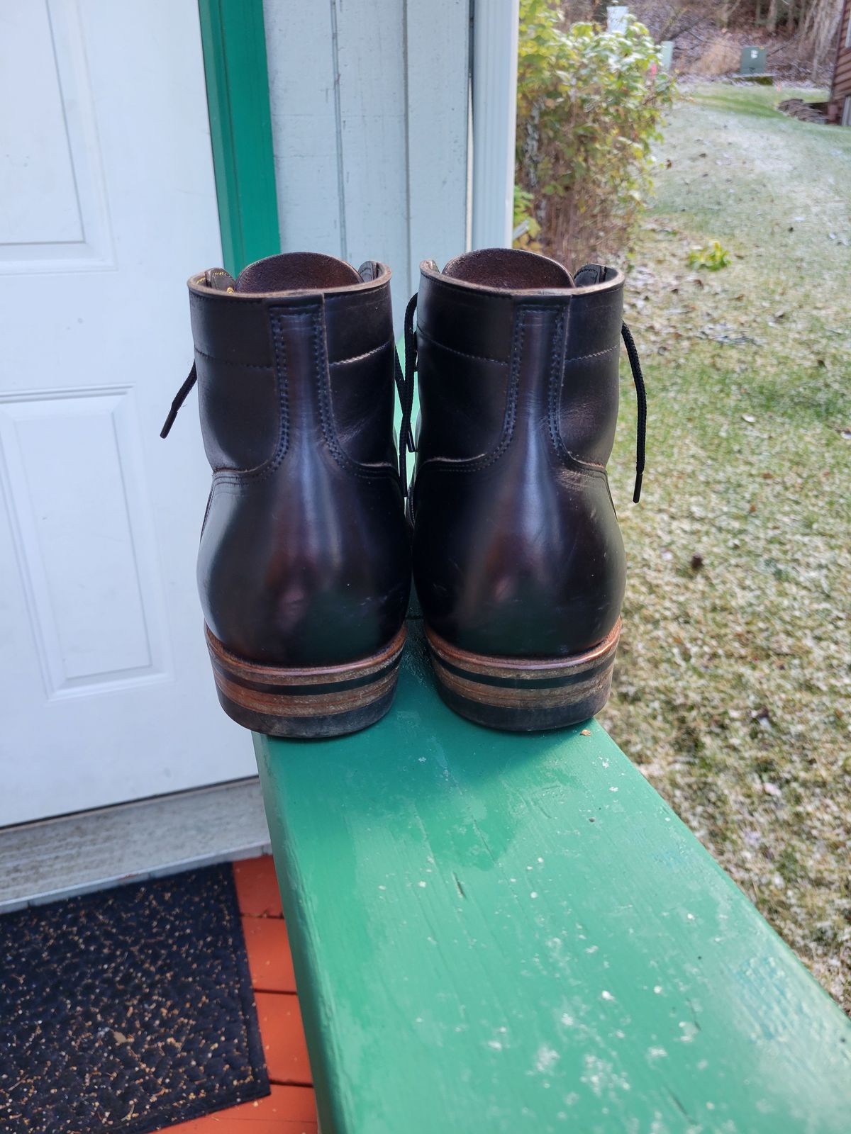 Photo by JoshankRedemption on November 3, 2025 of the Iron Boots Pitman in Seidel Black Double Shot.