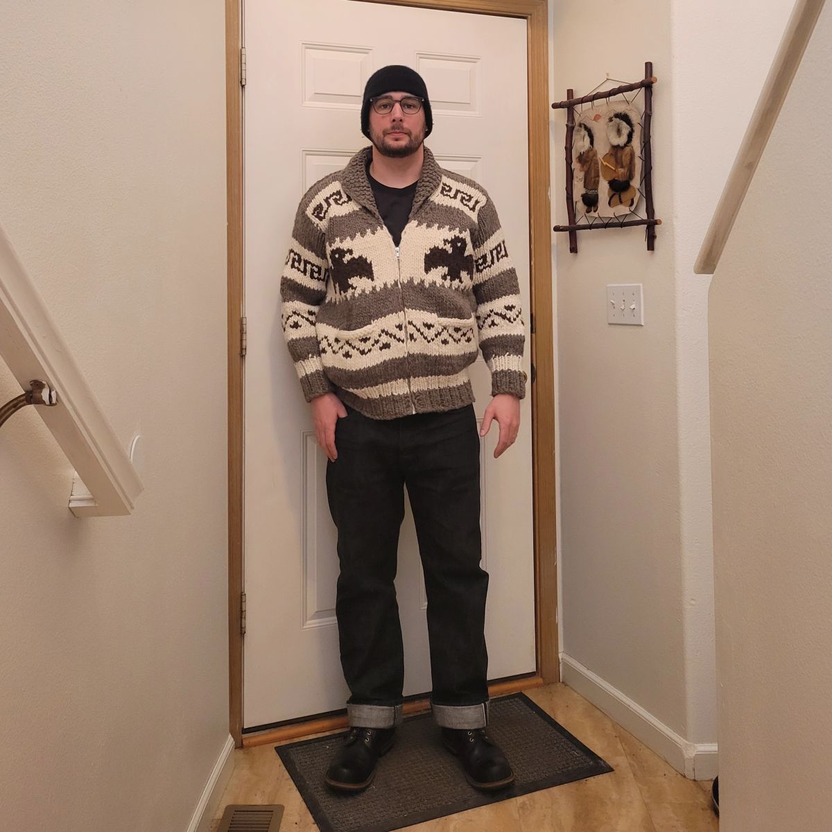 Photo by JoshankRedemption on March 1, 2026 of the Iron Boots Pitman in Seidel Black Double Shot.