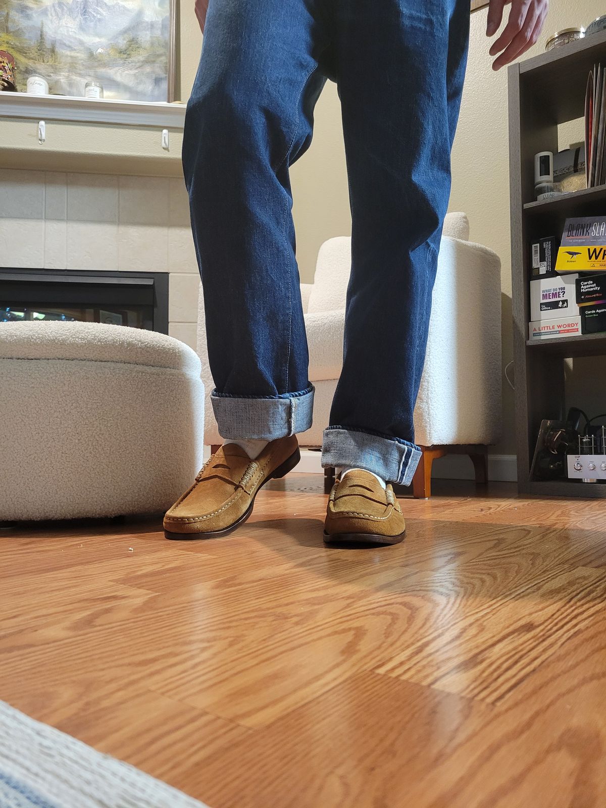 Photo by JoshankRedemption on July 27, 2024 of the Yuketen Rob's Loafer in Conceria Opera Rough Out.