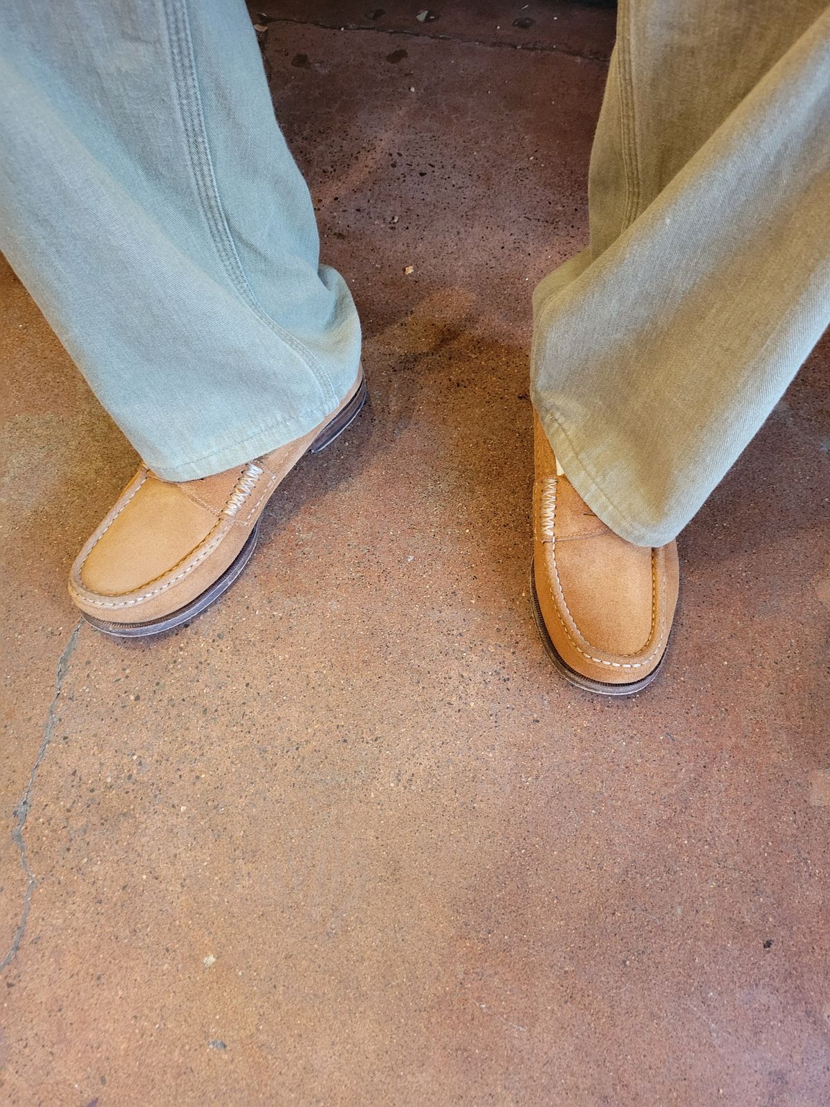 Photo by JoshankRedemption on May 17, 2026 of the Yuketen Rob's Loafer in Conceria Opera Rough Out.