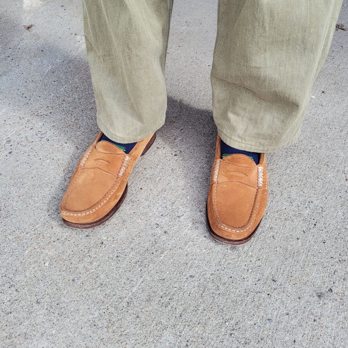 Photo by JoshankRedemption on April 18, 2026 of the Yuketen Rob's Loafer in Conceria Opera Rough Out.