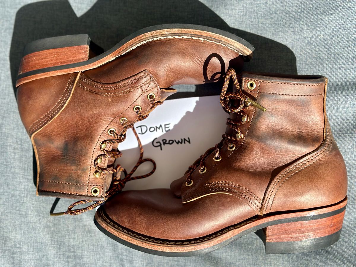 Photo by jeremy.m.boyd on November 3, 2023 of the Nicks MTO in Horween Whiskey Predator.