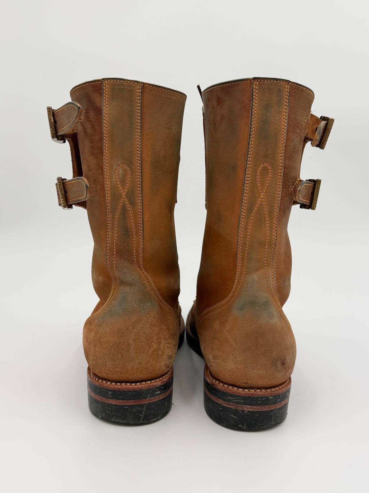 Photo by jeremy.m.boyd on November 5, 2025 of the Fortis Boots Custom Model in Maryam Natural Horsebutt.