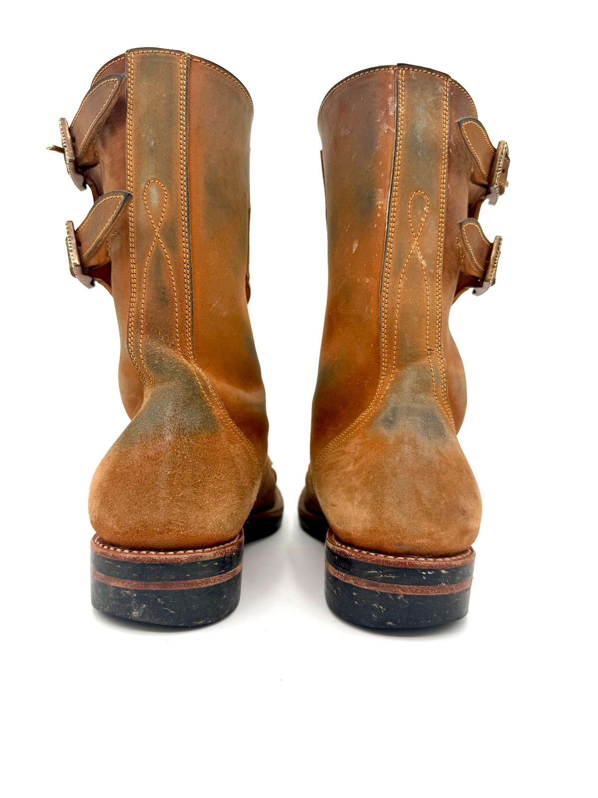 Photo by jeremy.m.boyd on January 4, 2026 of the Fortis Boots Custom Model in Maryam Natural Horsebutt.