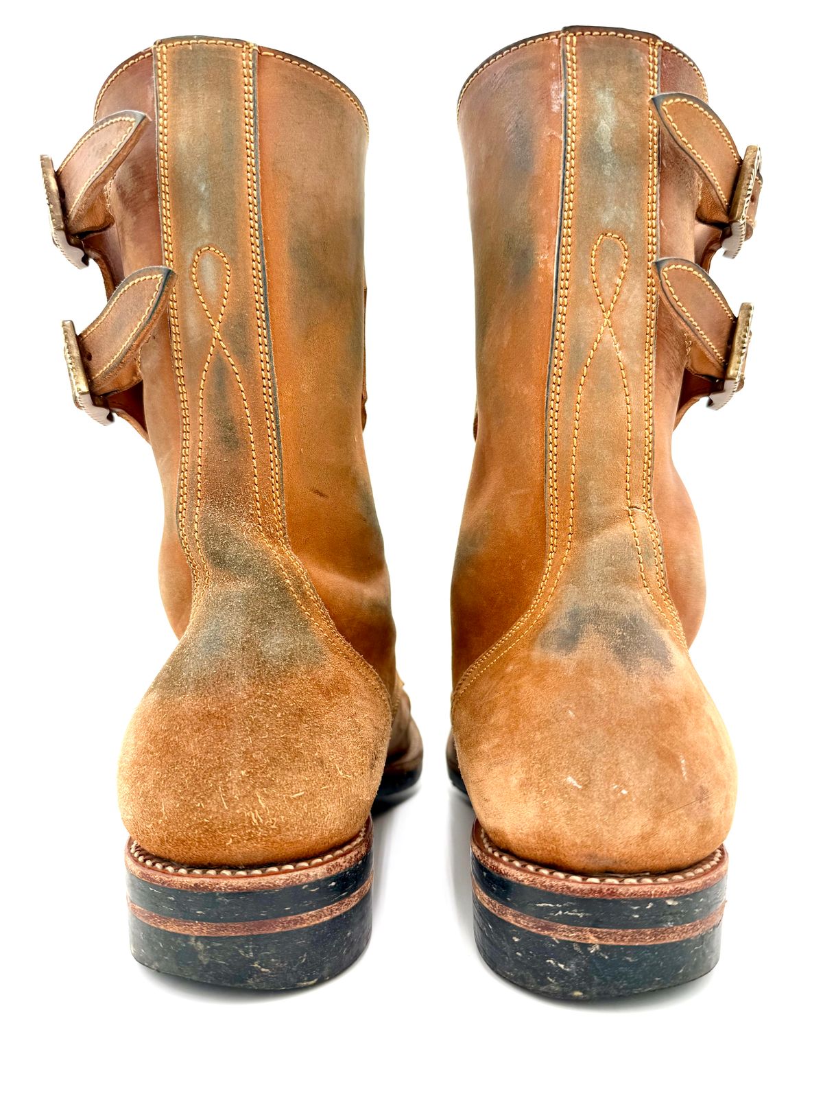 Photo by jeremy.m.boyd on March 3, 2026 of the Fortis Boots Custom Model in Maryam Natural Horsebutt.