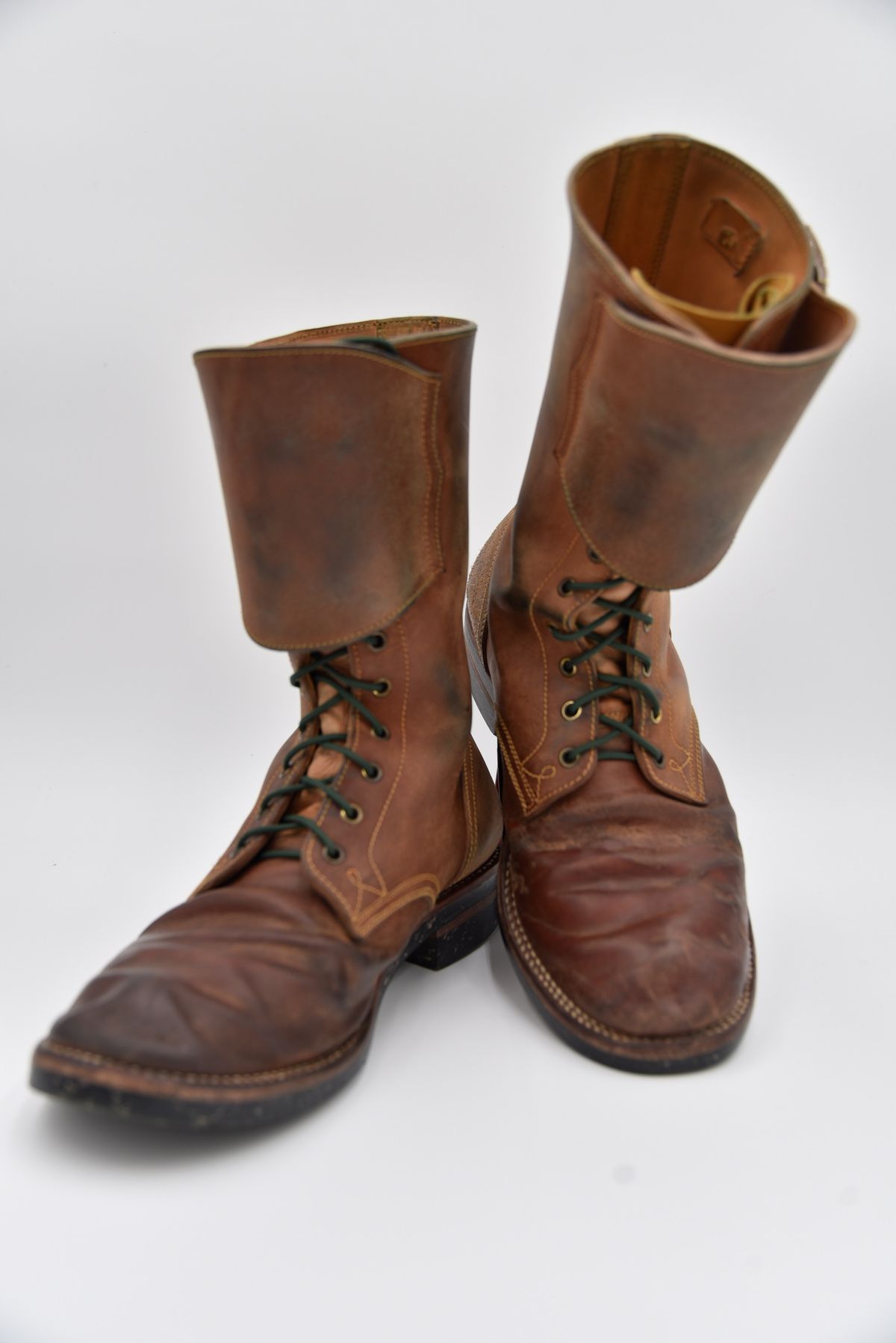 Photo by jeremy.m.boyd on April 3, 2026 of the Fortis Boots Custom Model in Maryam Natural Horsebutt.