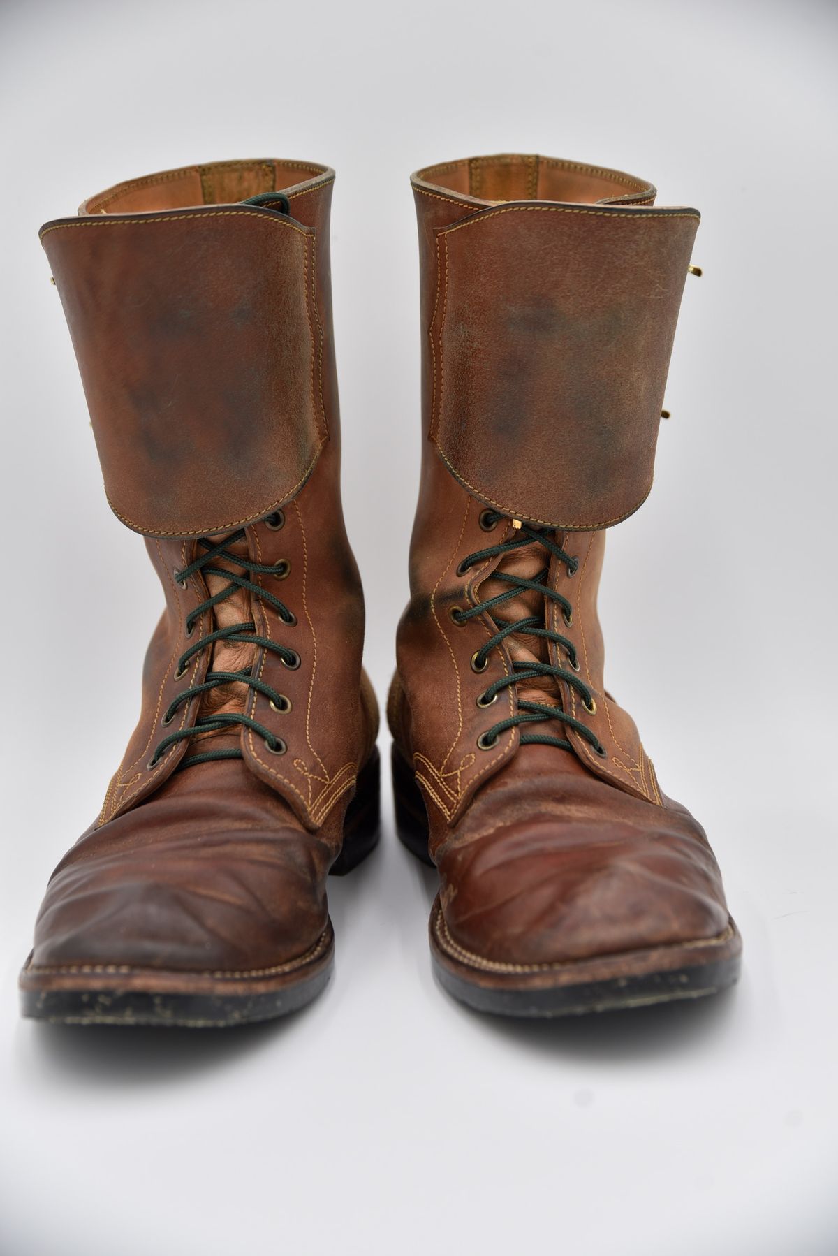 Photo by jeremy.m.boyd on April 3, 2026 of the Fortis Boots Custom Model in Maryam Natural Horsebutt.