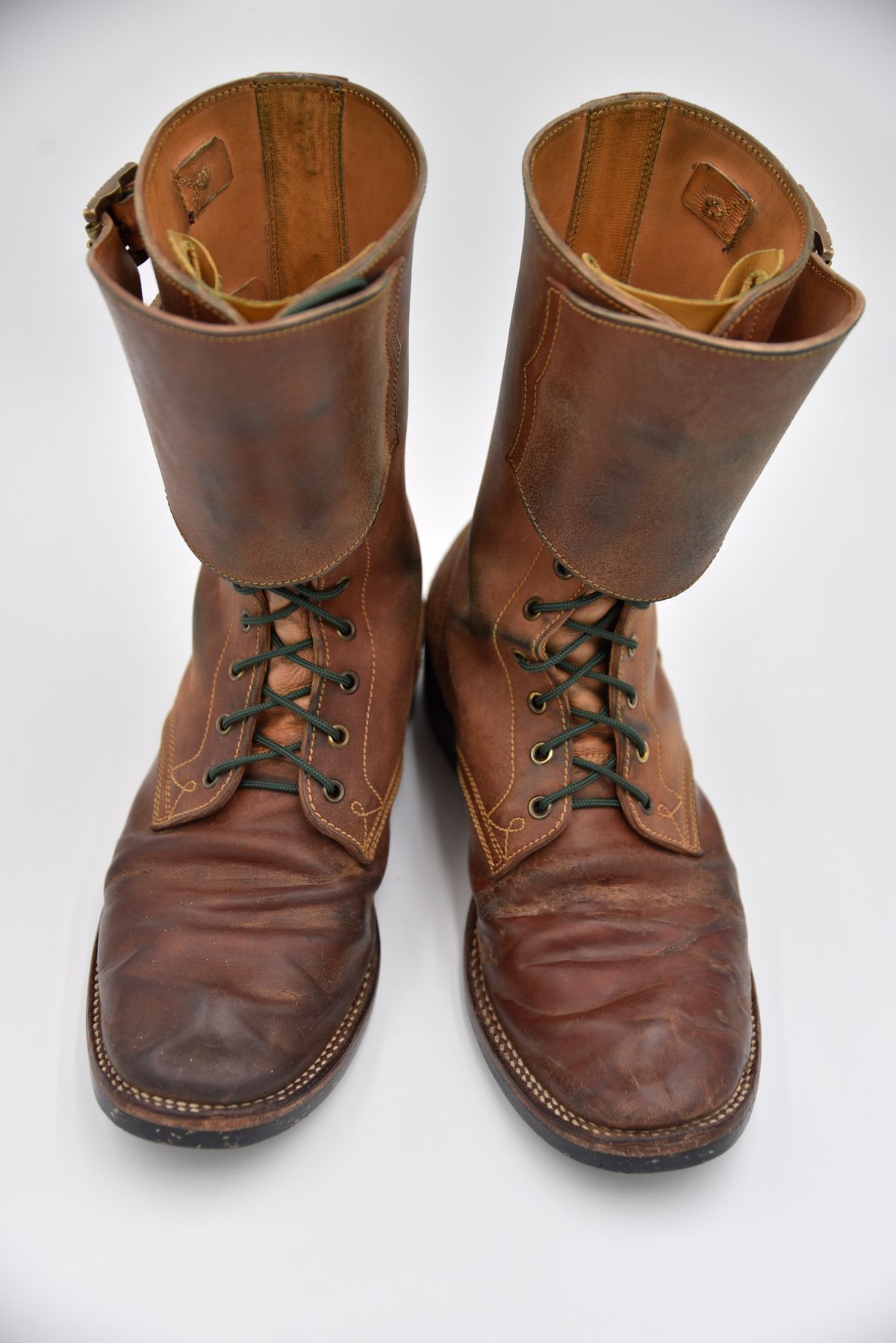 Photo by jeremy.m.boyd on April 3, 2026 of the Fortis Boots Custom Model in Maryam Natural Horsebutt.