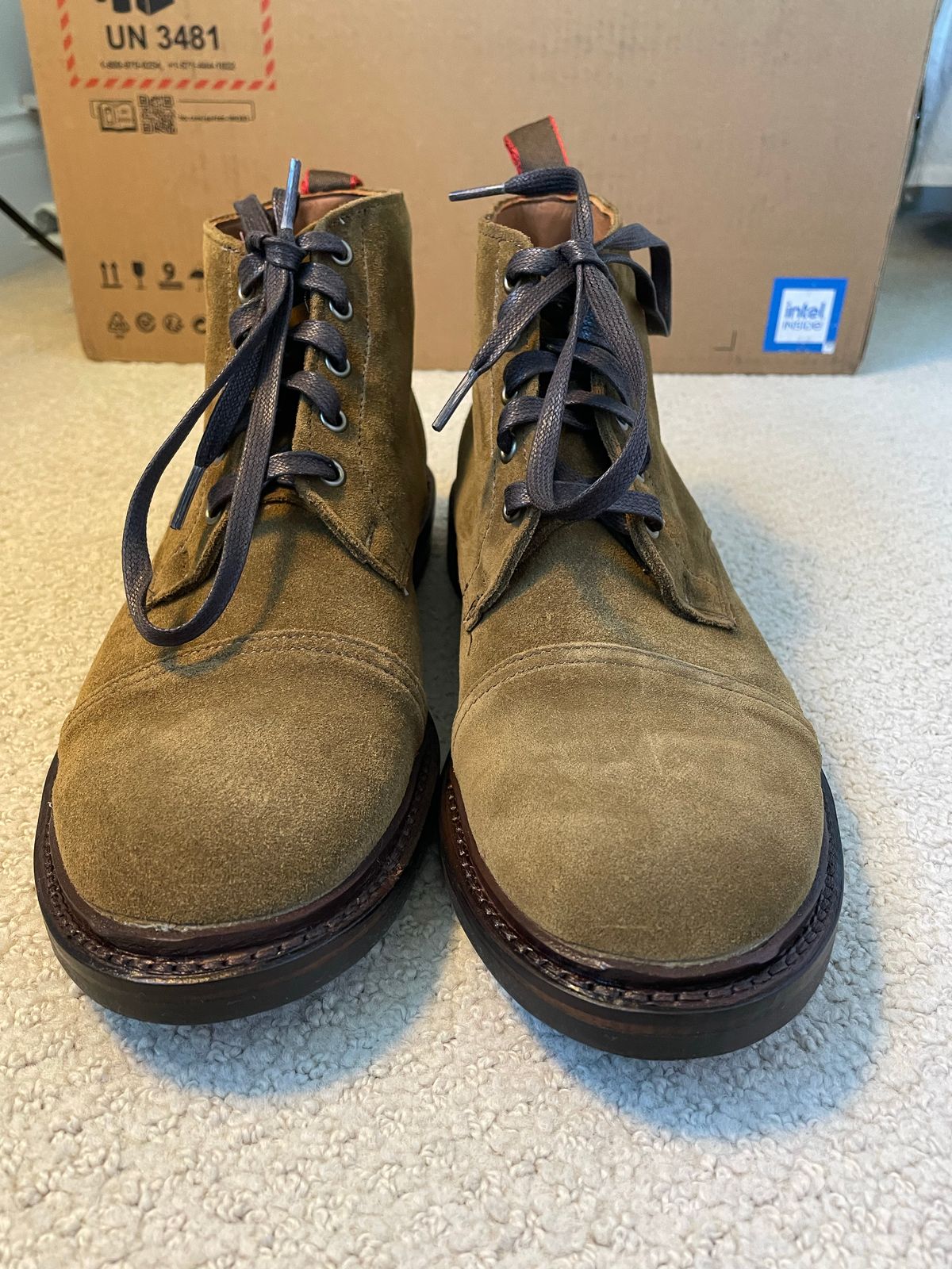 Photo by money2boot on October 5, 2022 of the Allen Edmonds Unlisted Model in Unknown Leather.