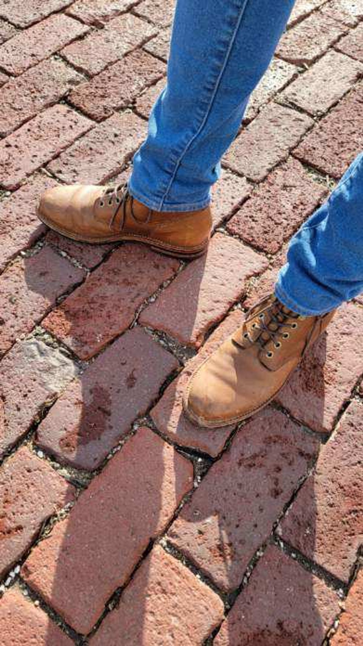 Photo by wildflowersnboots on March 5, 2025 of the Grant Stone Nora Boot in Horween Dune Chromexcel.