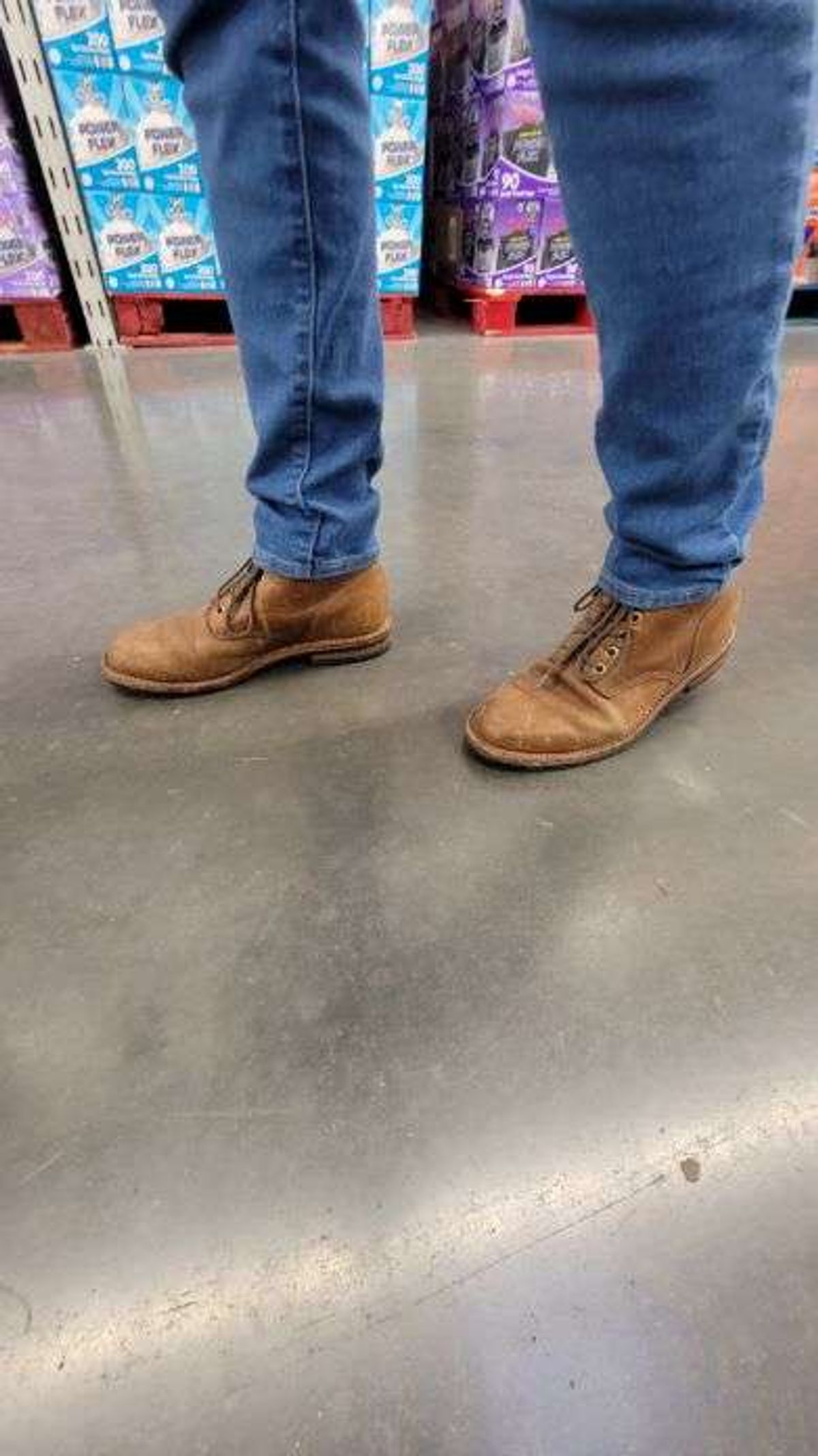 Photo by wildflowersnboots on April 6, 2025 of the Grant Stone Nora Boot in Horween Dune Chromexcel.