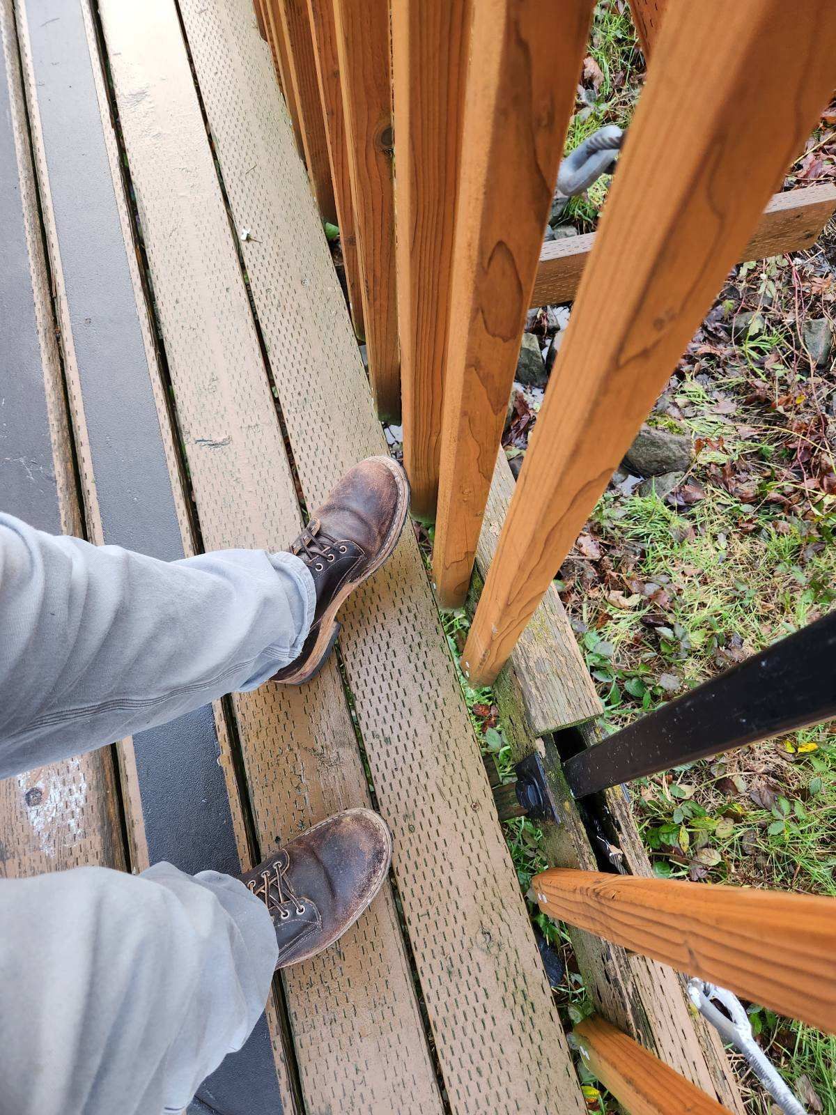 Photo by wildflowersnboots on January 5, 2025 of the White's MP 55 in Horween Dark Brown Waxed Flesh.