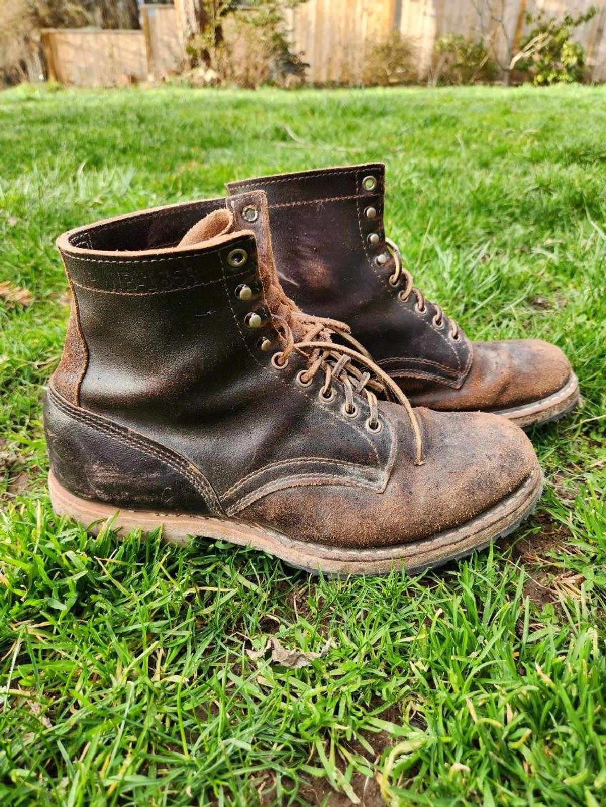 Photo by wildflowersnboots on March 5, 2025 of the White's MP 55 in Horween Dark Brown Waxed Flesh.