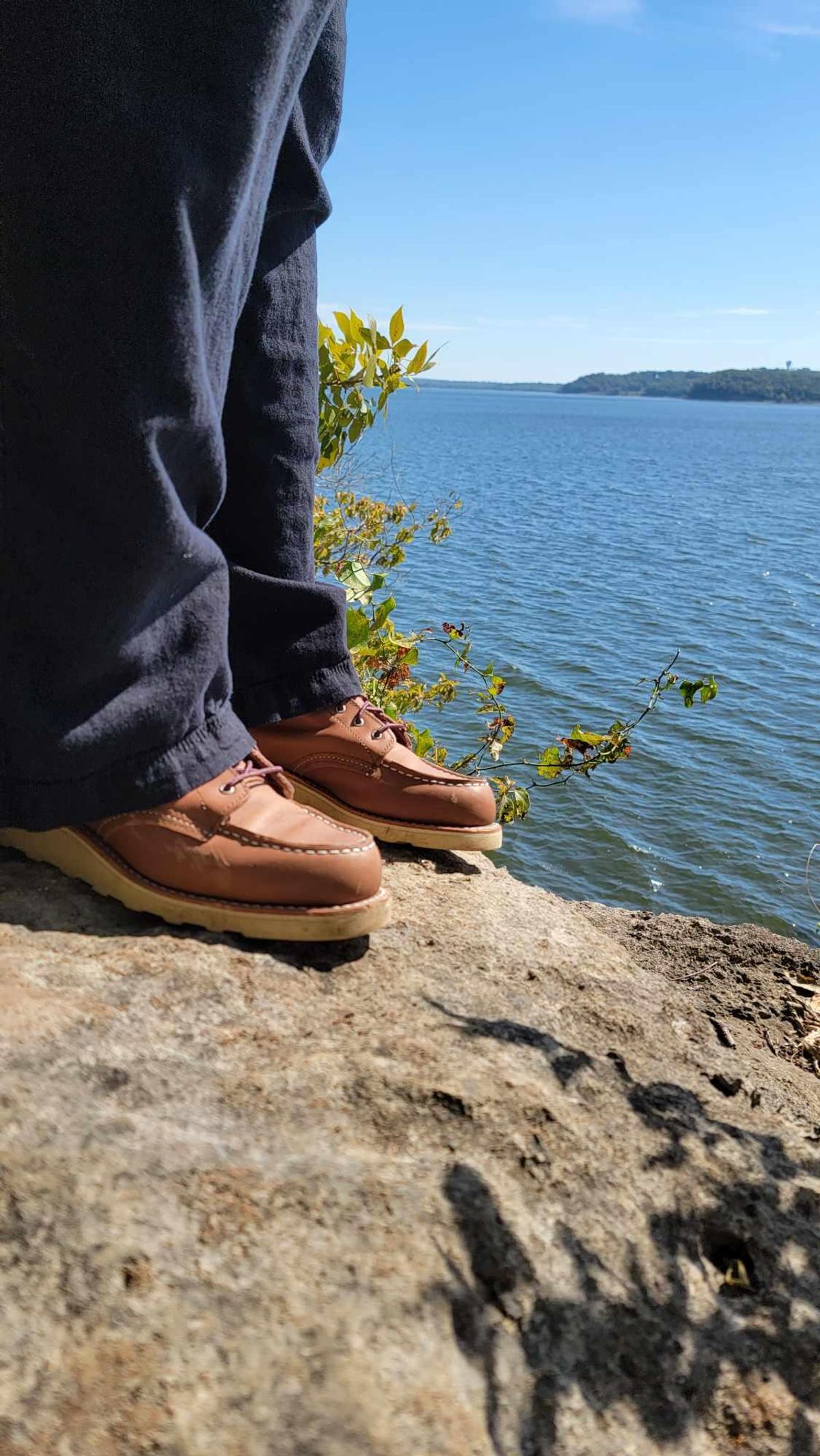 Photo by wildflowersnboots on October 12, 2025 of the Red Wing 6-Inch Classic Moc in Mocha Oro Iginal.