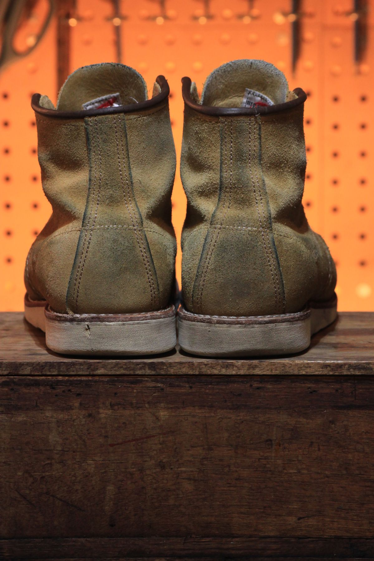 Photo by djsharris on February 6, 2024 of the Red Wing 6-Inch Classic Moc in S.B. Foot Hawthorne Abilene.