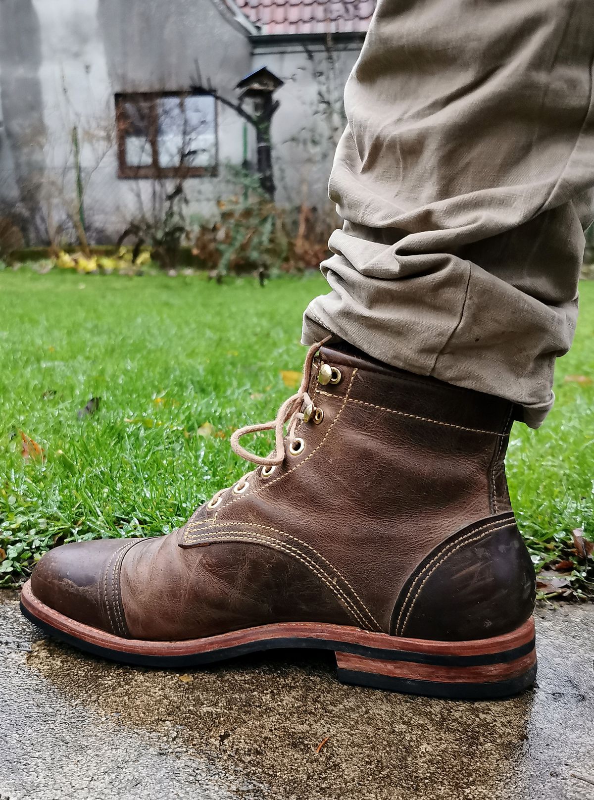 Photo by Kustomkraft on December 5, 2022 of the Kustom Kraft Unlisted Model in Unknown Leather.