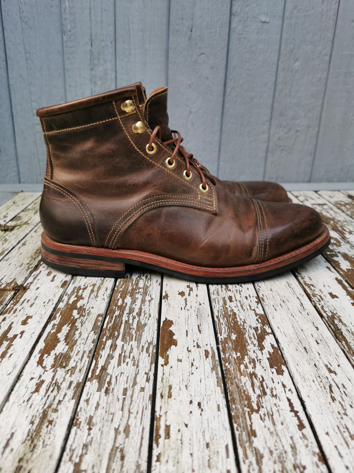 Photo by Kustomkraft on January 5, 2023 of the Kustom Kraft Unlisted Model in Unknown Leather.