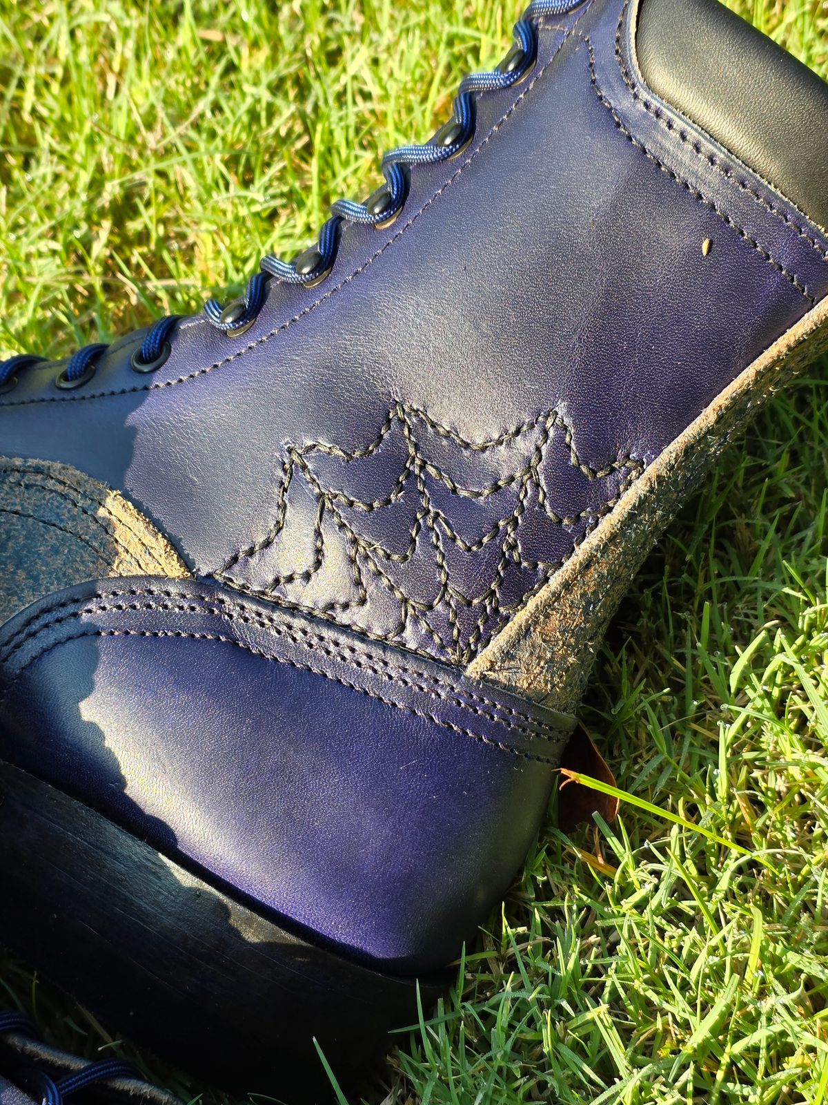 Photo by Pale_Highl1ight on August 5, 2025 of the Nicks MTO in Nicks/ Wickett And Craig Double Stuffed Cobalt.