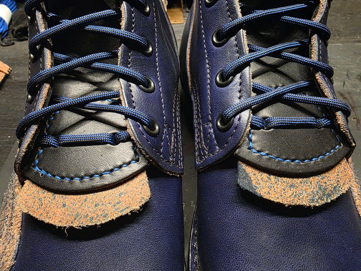 Photo by Pale_Highl1ight on August 5, 2025 of the Nicks MTO in Nicks/ Wickett And Craig Double Stuffed Cobalt.