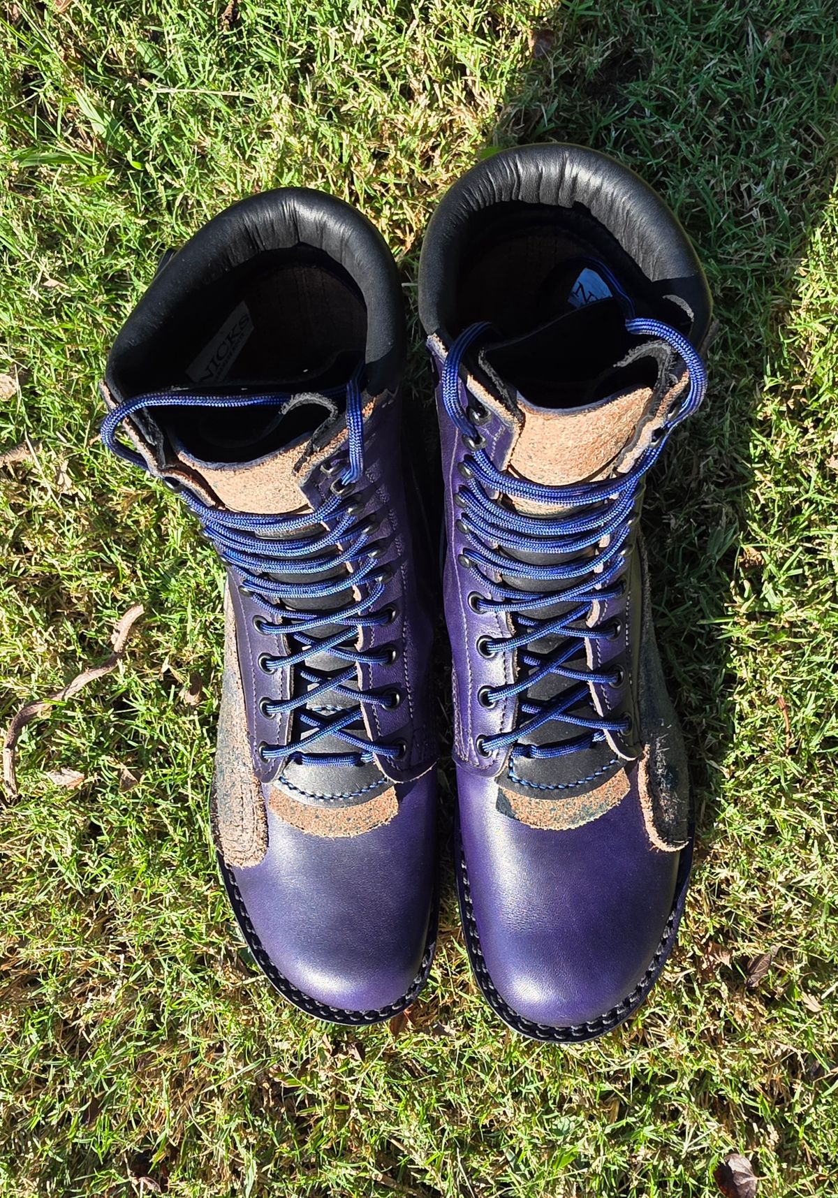 Photo by Pale_Highl1ight on October 1, 2025 of the Nicks MTO in Nicks/ Wickett And Craig Double Stuffed Cobalt.