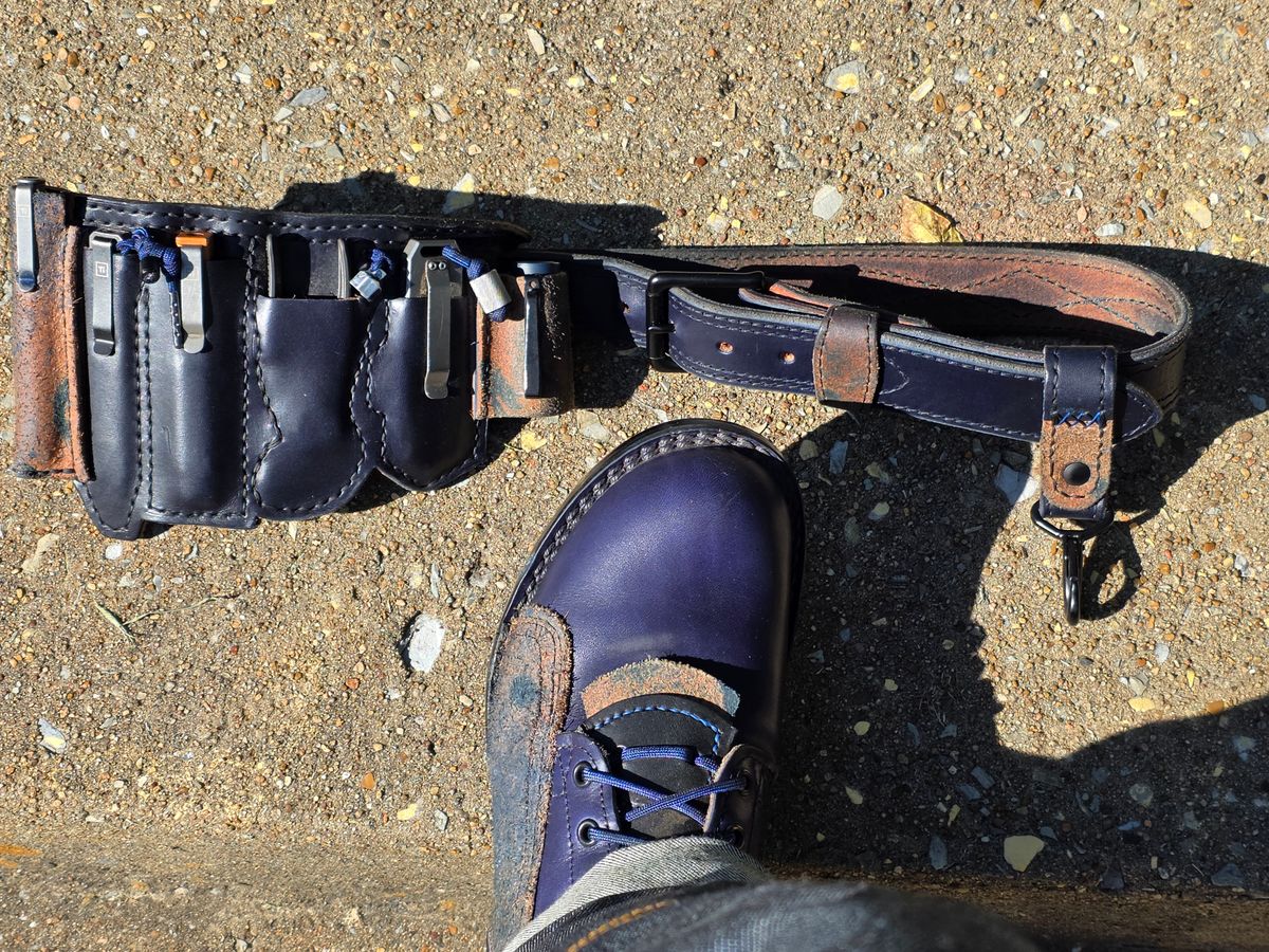 Photo by Pale_Highl1ight on October 15, 2025 of the Nicks MTO in Nicks/ Wickett And Craig Double Stuffed Cobalt.