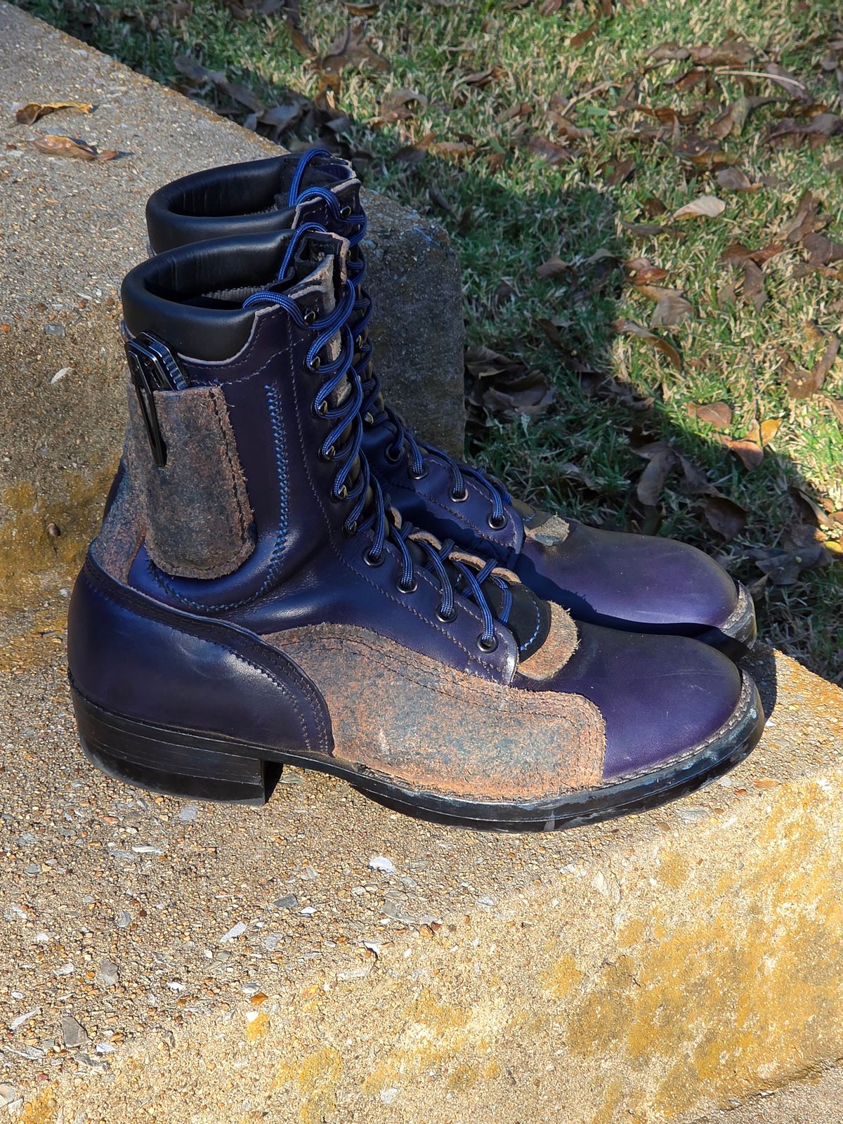 Photo by Pale_Highl1ight on November 2, 2025 of the Nicks MTO in Nicks/ Wickett And Craig Double Stuffed Cobalt.