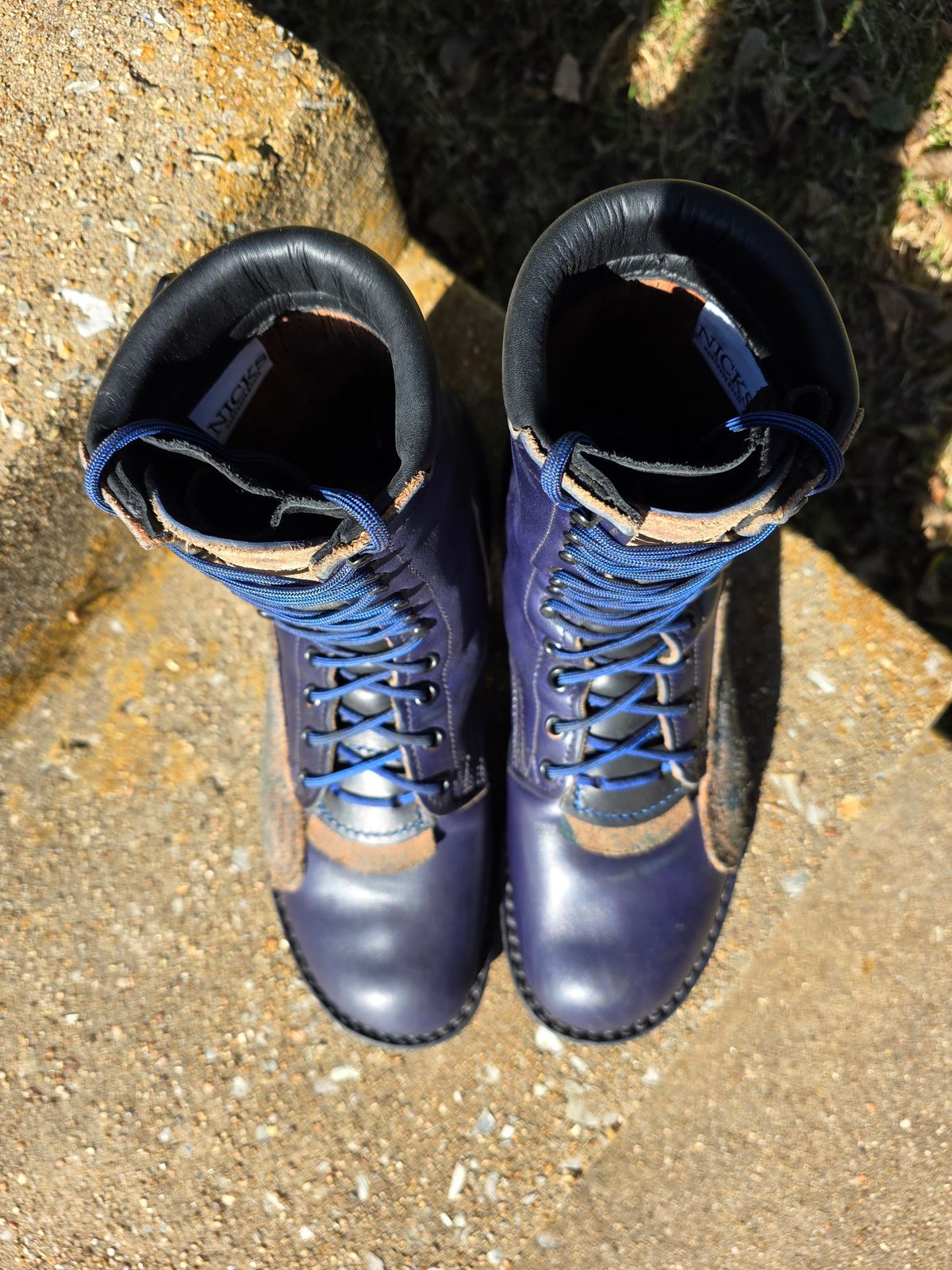 Photo by Pale_Highl1ight on November 2, 2025 of the Nicks MTO in Nicks/ Wickett And Craig Double Stuffed Cobalt.