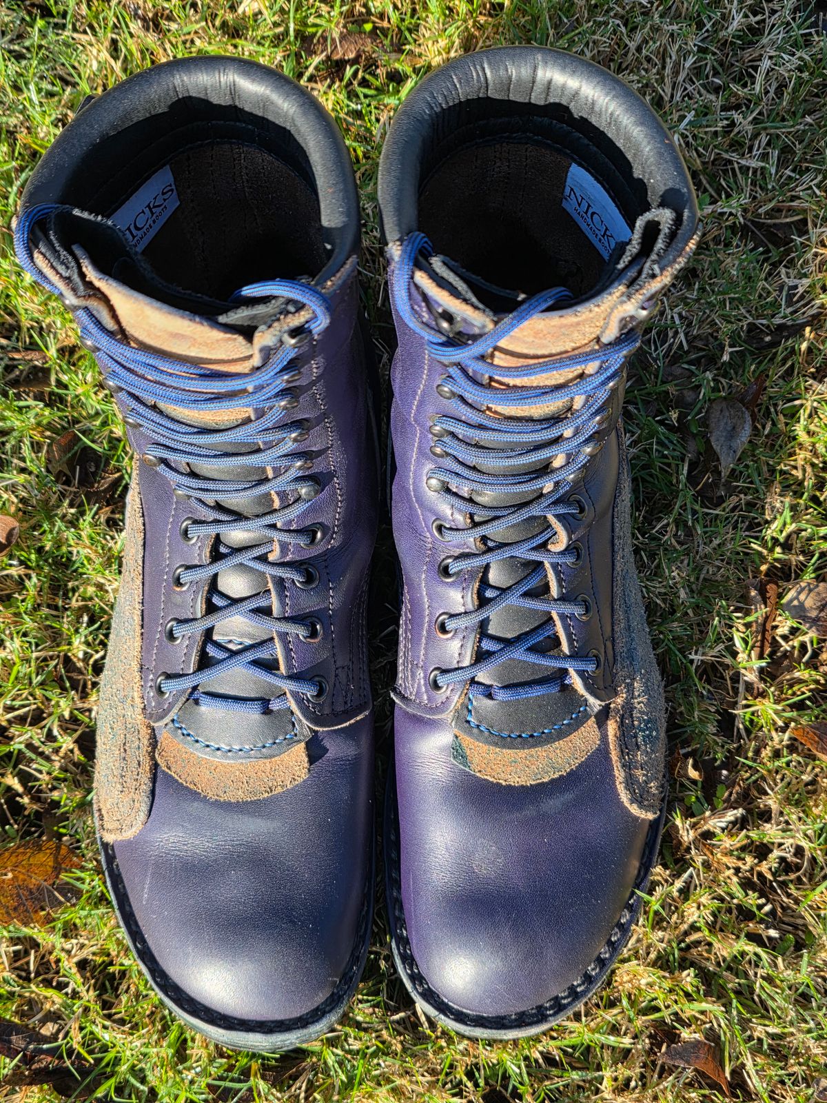 Photo by Pale_Highl1ight on December 2, 2025 of the Nicks MTO in Nicks/ Wickett And Craig Double Stuffed Cobalt.