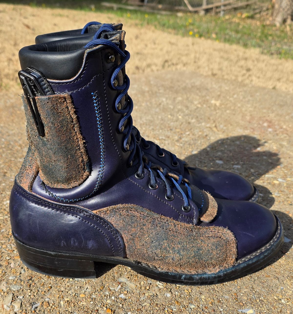 Photo by Pale_Highl1ight on January 1, 2026 of the Nicks MTO in Nicks/ Wickett And Craig Double Stuffed Cobalt.