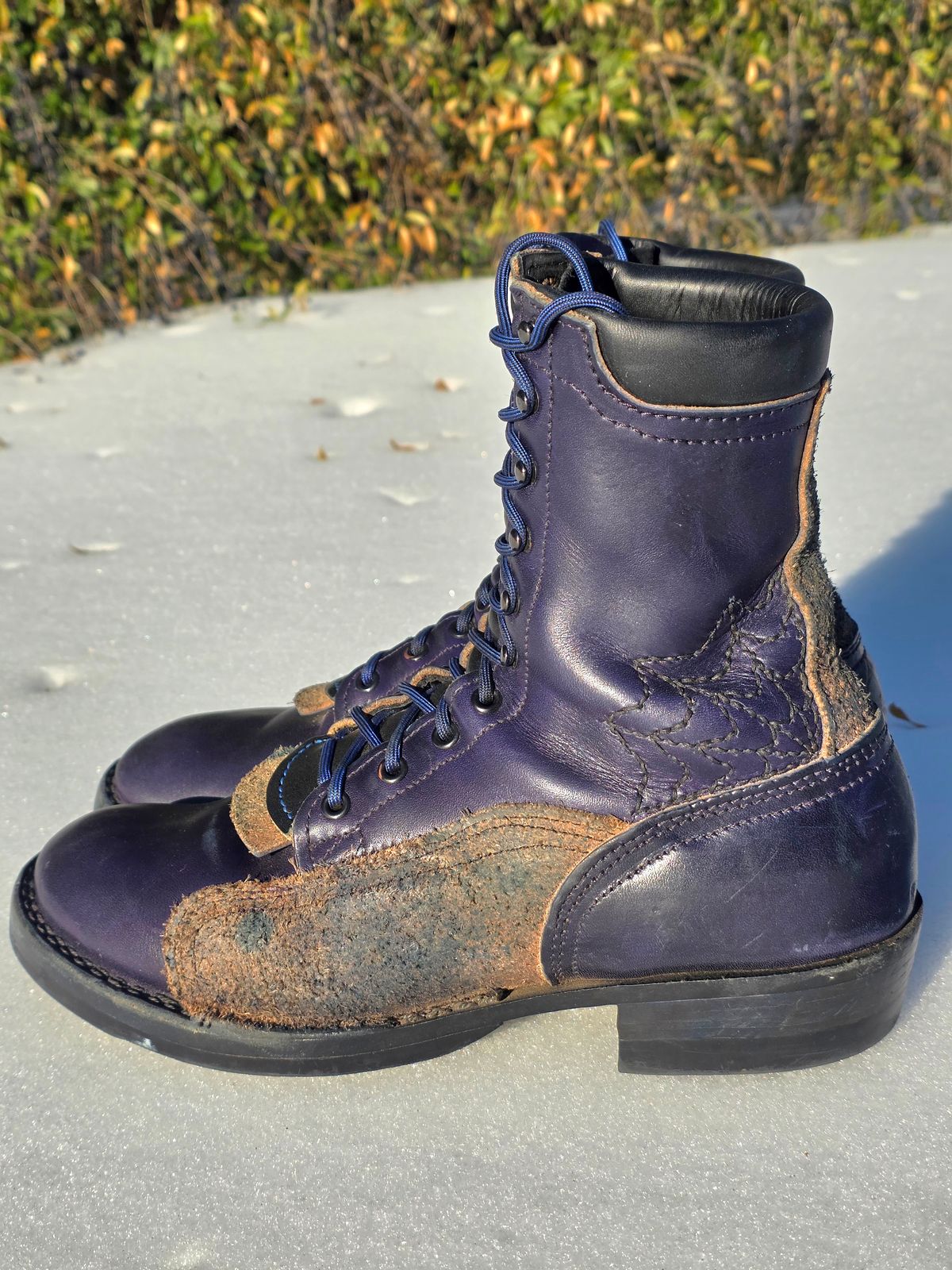 Photo by Pale_Highl1ight on February 1, 2026 of the Nicks MTO in Nicks/ Wickett And Craig Double Stuffed Cobalt.