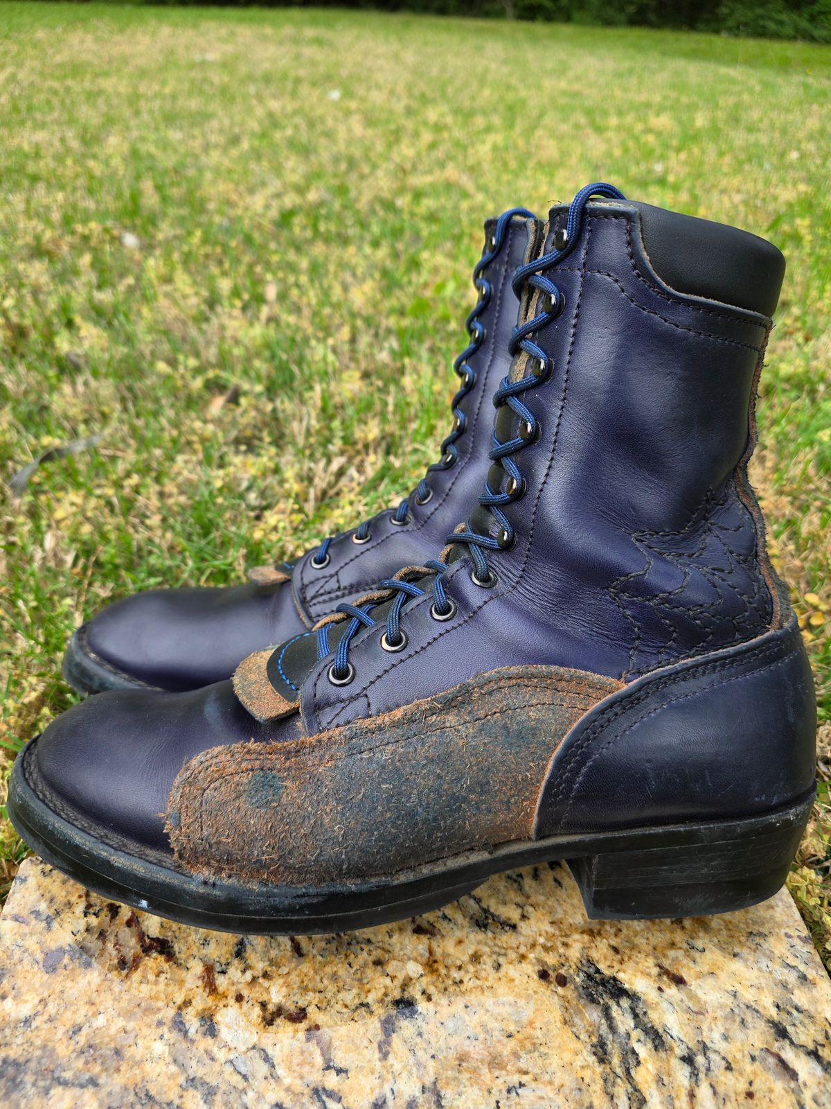 Photo by Pale_Highl1ight on April 1, 2026 of the Nicks MTO in Nicks/ Wickett And Craig Double Stuffed Cobalt.