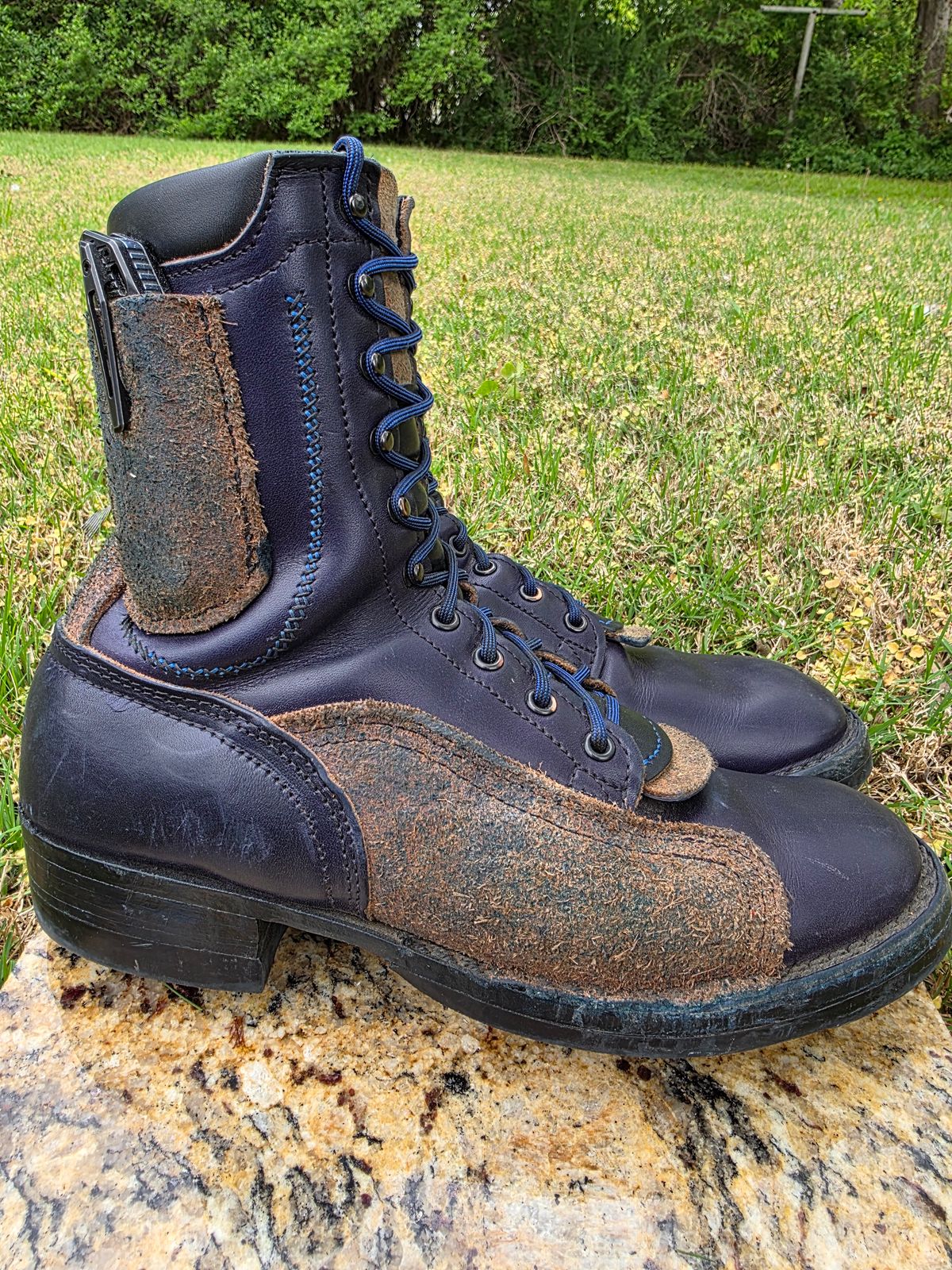 Photo by Pale_Highl1ight on April 1, 2026 of the Nicks MTO in Nicks/ Wickett And Craig Double Stuffed Cobalt.