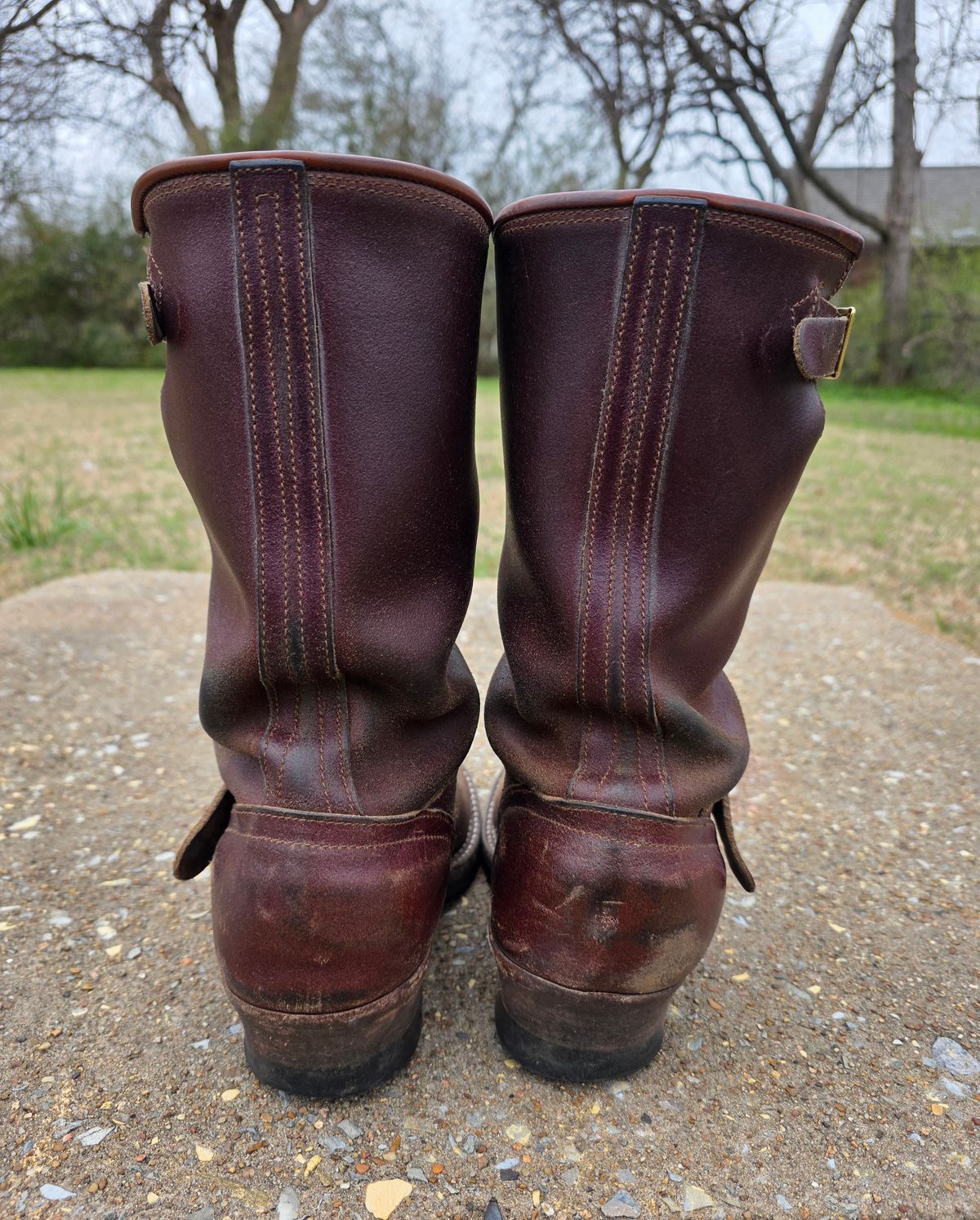 Photo by Pale_Highl1ight on March 2, 2026 of the Nicks StationMaster in Horween Tan Waxed Flesh.