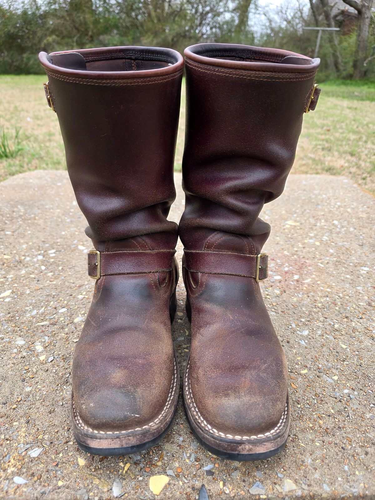 Photo by Pale_Highl1ight on March 2, 2026 of the Nicks StationMaster in Horween Tan Waxed Flesh.