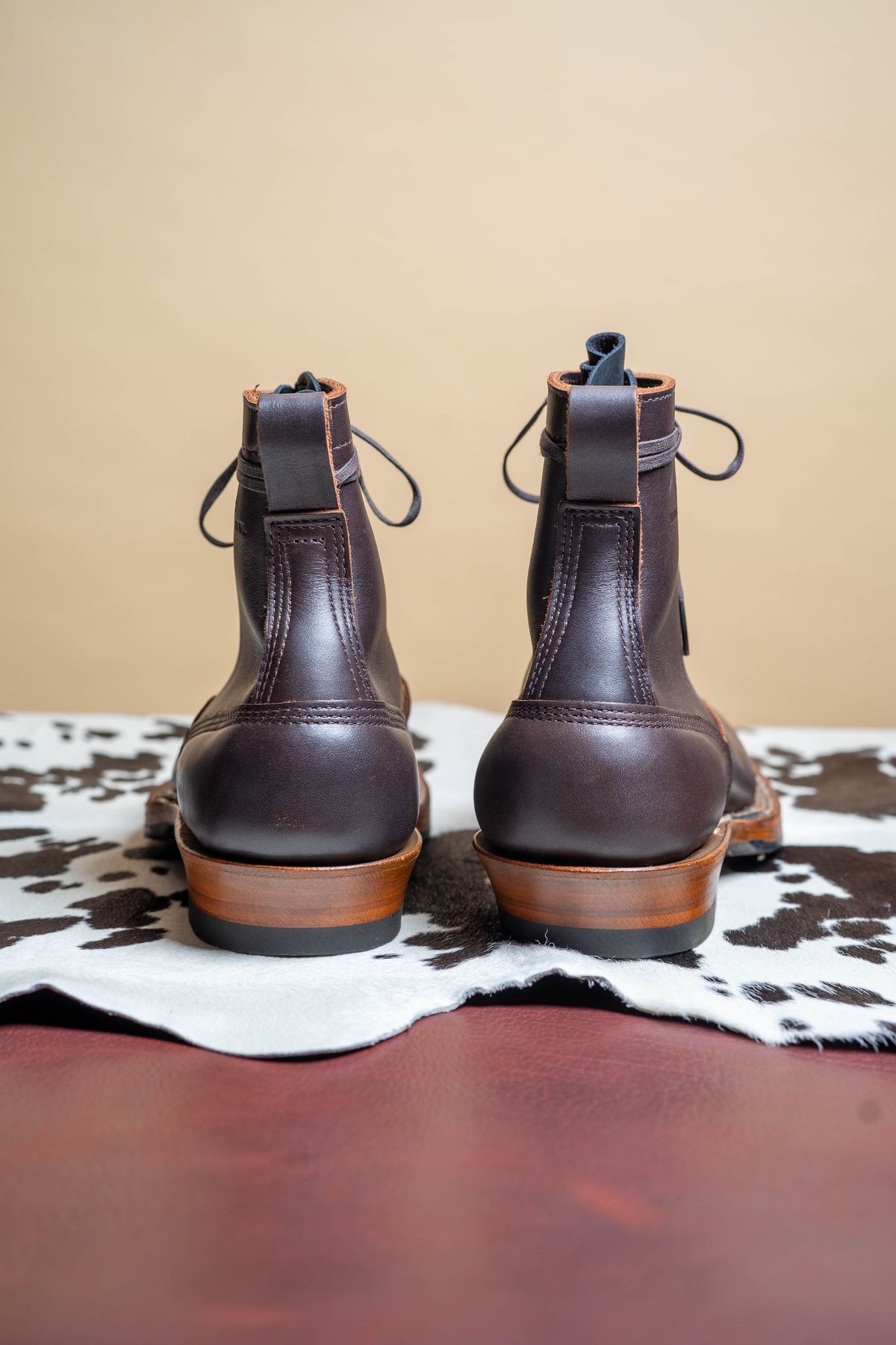 Photo by dirtbag_aesthete on October 1, 2023 of the White's x Stitchdown Wallace LTT Boot in Seidel Brown Dress.