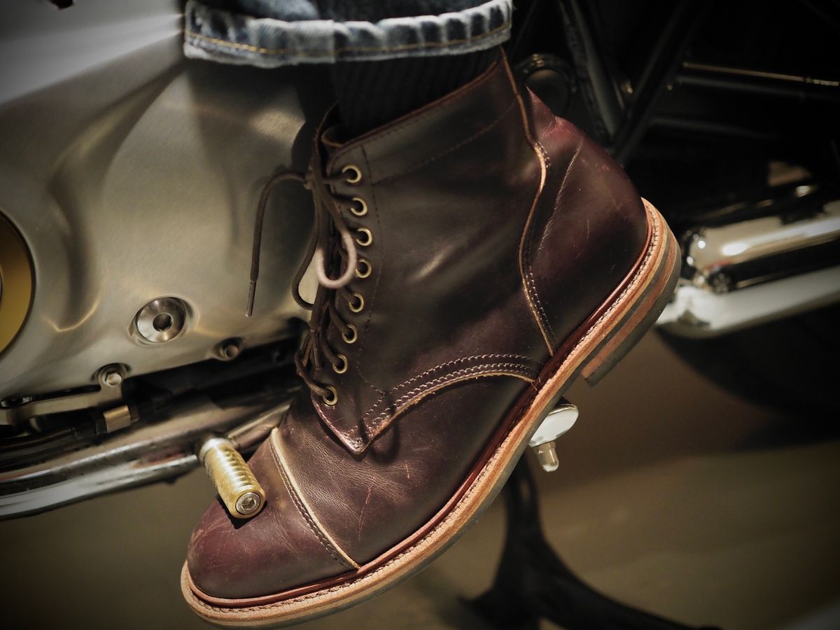 Photo by pmarlinm on November 5, 2022 of the Parkhurst The Richmond in Seidel Dark Burgundy Double Shot.
