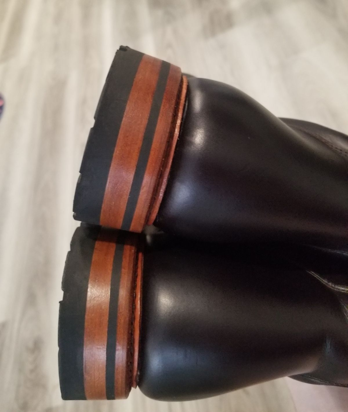 Photo by InfernalJusticator on February 9, 2024 of the Parkhurst The Allen in Seidel Dark Burgundy Double Shot.