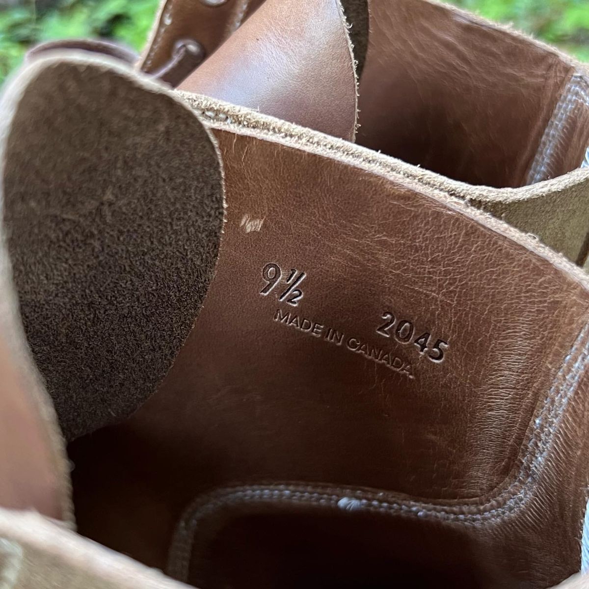 Photo by Bluesbrosg4ev on May 11, 2025 of the Viberg Boondocker in Horween Marine Field Roughout.
