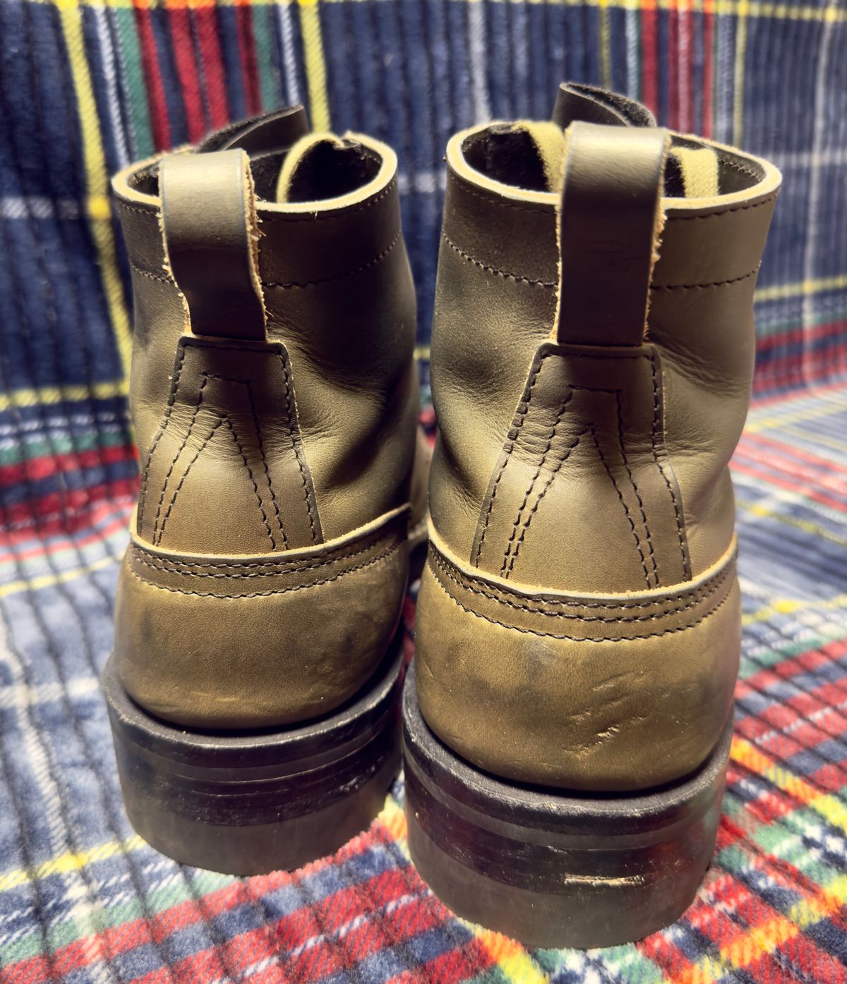 Photo by Stuville77 on November 6, 2025 of the Nicks Urban Drifter in Wickett & Craig Slate Double Stuffed.