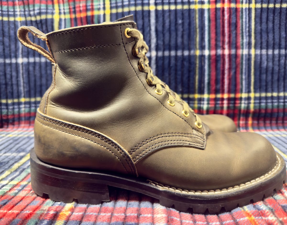 Photo by Stuville77 on November 6, 2025 of the Nicks Urban Drifter in Wickett & Craig Slate Double Stuffed.