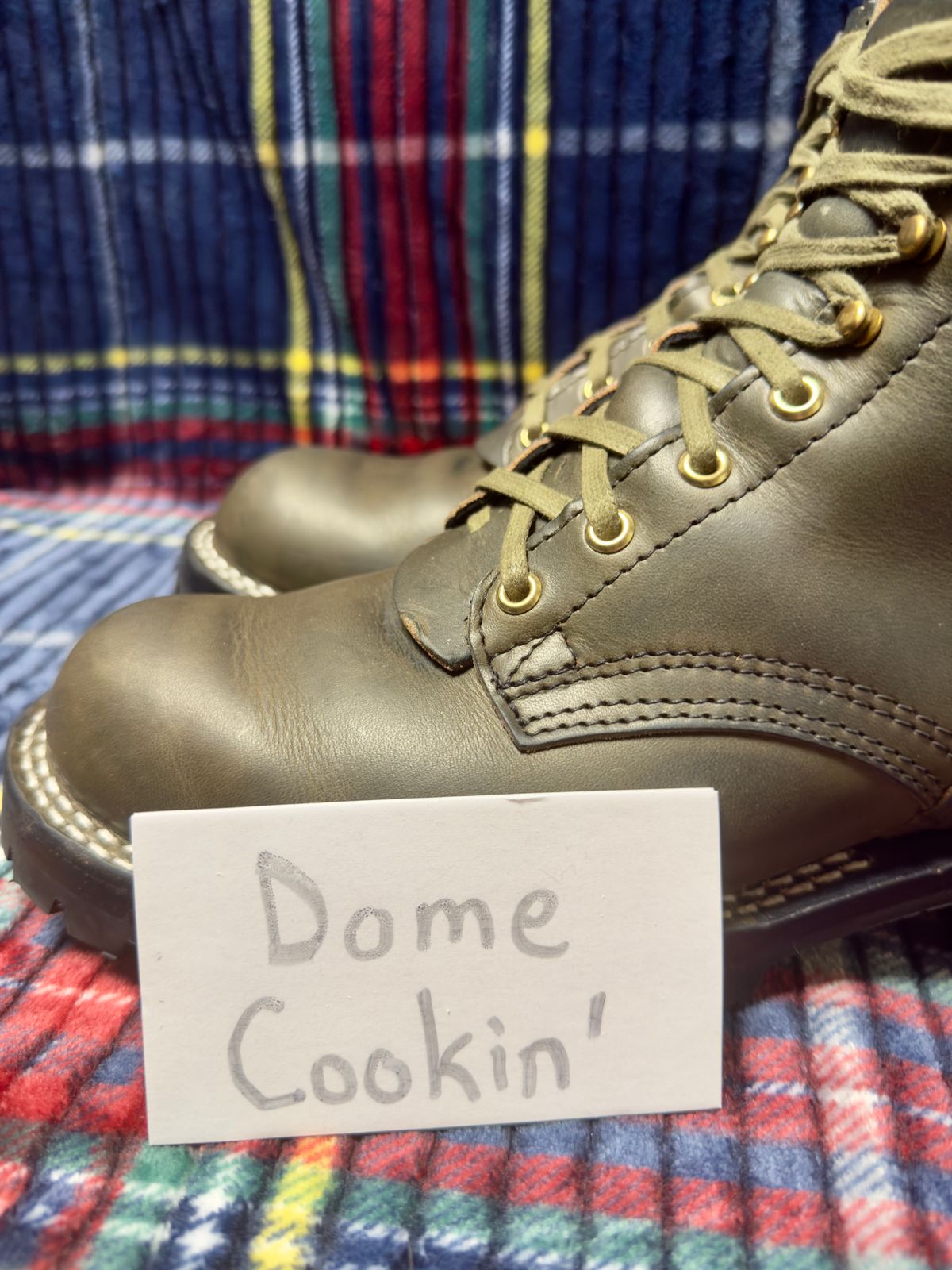 Photo by Stuville77 on November 6, 2025 of the Nicks Urban Drifter in Wickett & Craig Slate Double Stuffed.