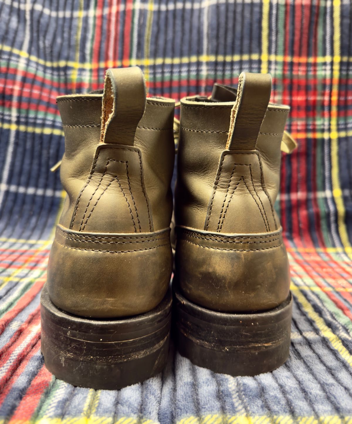 Photo by Stuville77 on December 6, 2025 of the Nicks Urban Drifter in Wickett & Craig Slate Double Stuffed.