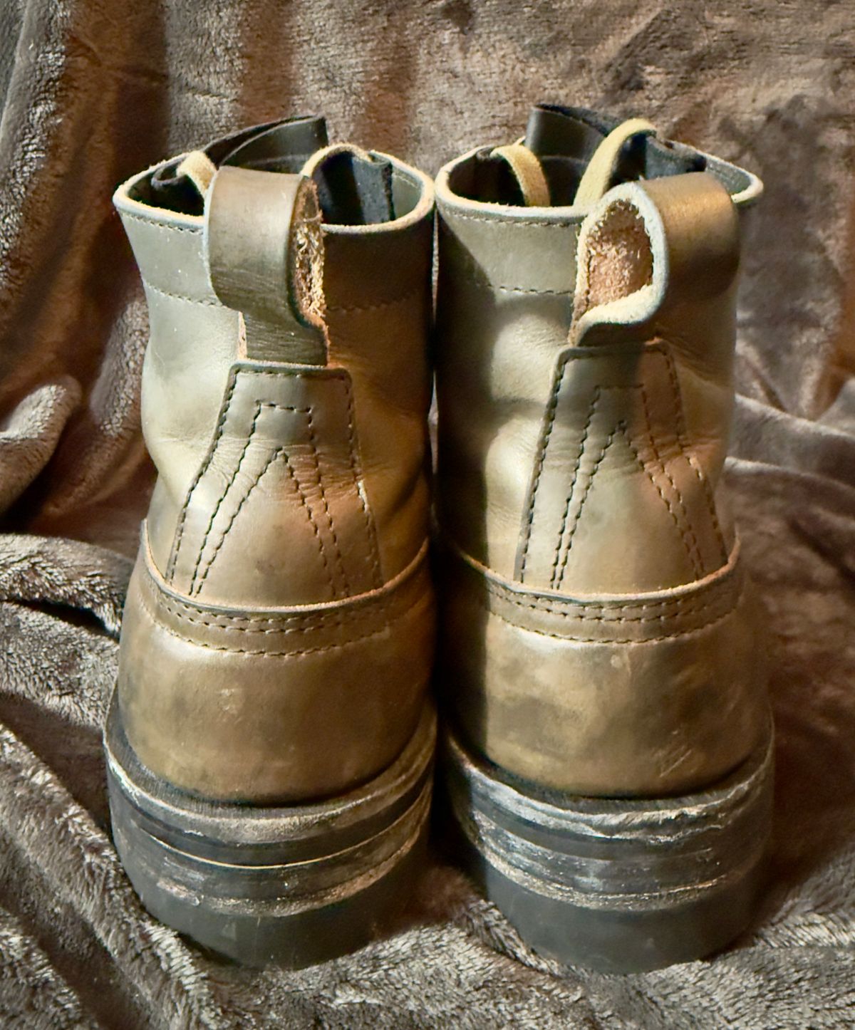 Photo by Stuville77 on January 3, 2026 of the Nicks Urban Drifter in Wickett & Craig Slate Double Stuffed.