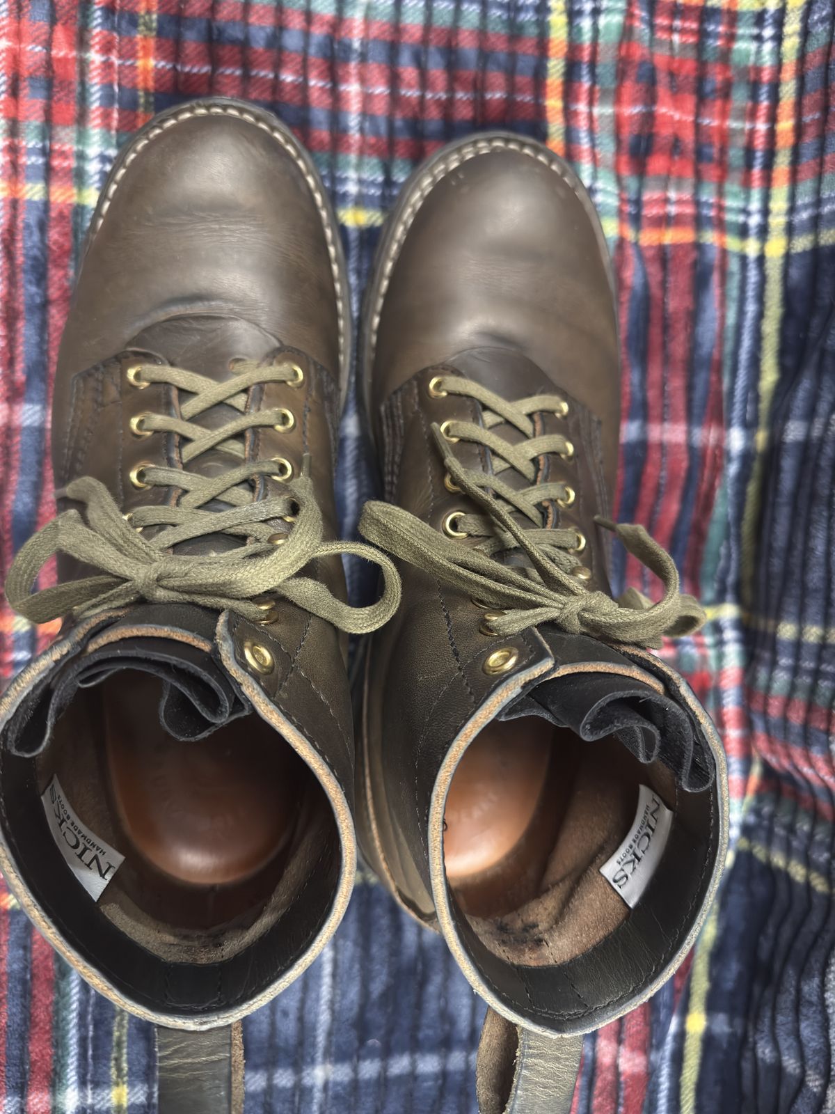 Photo by Stuville77 on March 6, 2026 of the Nicks Urban Drifter in Wickett & Craig Slate Double Stuffed.