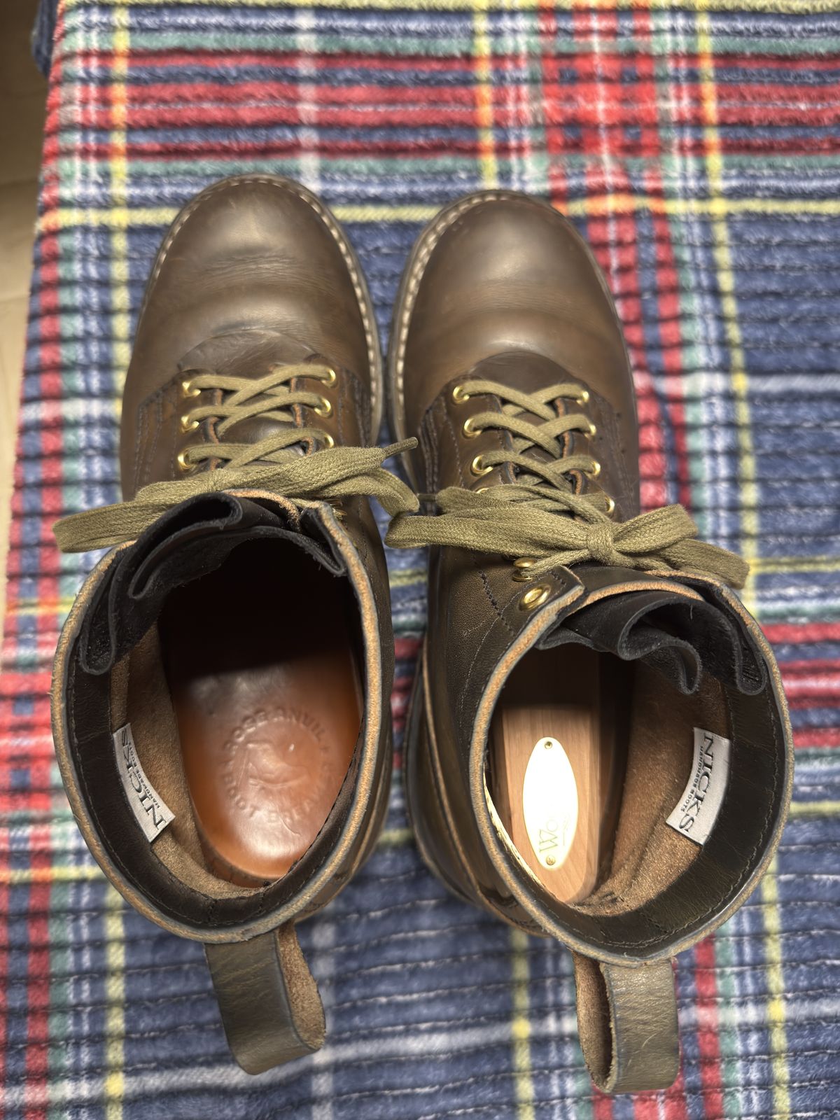 Photo by Stuville77 on April 6, 2026 of the Nicks Urban Drifter in Wickett & Craig Slate Double Stuffed.